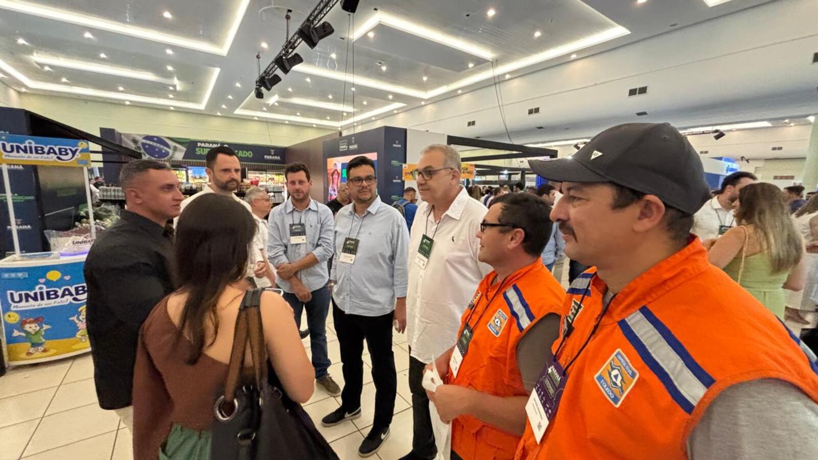Prefeito Mario Costenaro chefiou comitiva da Prefeitura de Toledo que esteve no Paraná Mais Cidades, evento realizado pelo Governo do Estado em Foz do Iguaçu