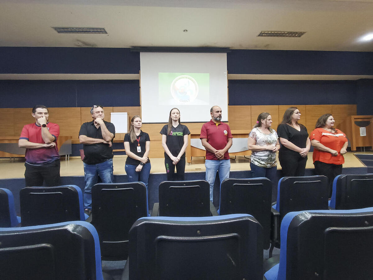 Na manhã desta sexta-feira (28) a Secretaria de Esportes e Lazer realizou uma cerimônia para a posse dos novos membros do Conselho Municipal de Esportes e Lazer de Toledo (Cmelt)