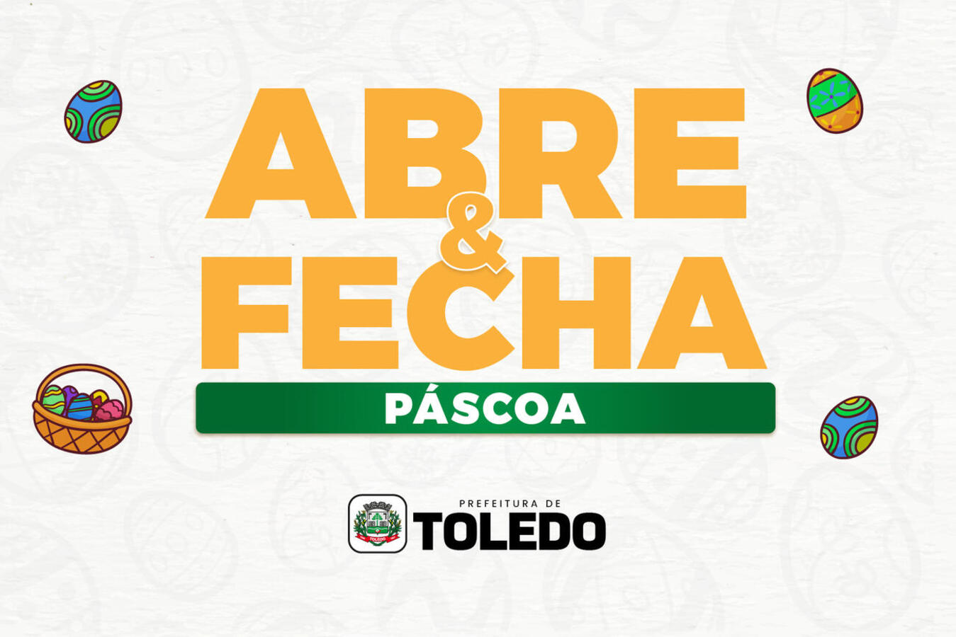 Confira as repartições ligadas à prefeitura que fecharão nesta sexta-feira (18), domingo (20) e segunda-feira (21)