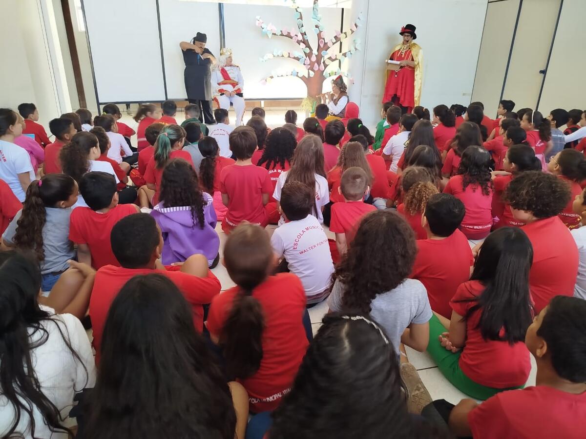 Ações foram realizadas no auditório do CEU das Artes e no Ondy Hélio Niederauer envolvendo alunos de escolas públicas municipais