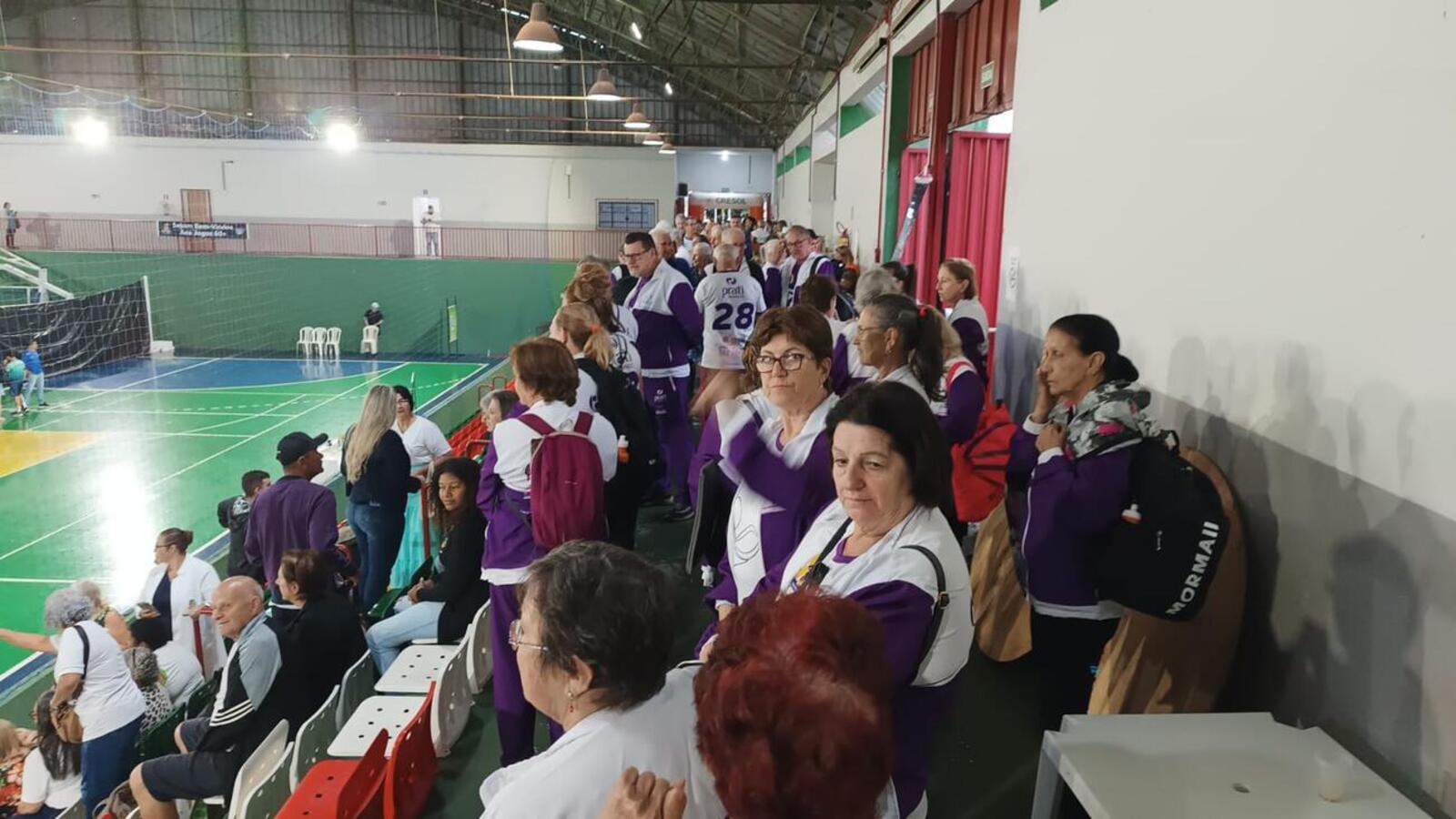 Os 55 idosos de Toledo participam de diversas modalidades nos Jogos da Melhor Idade 60+ Etapa Nova Londrina