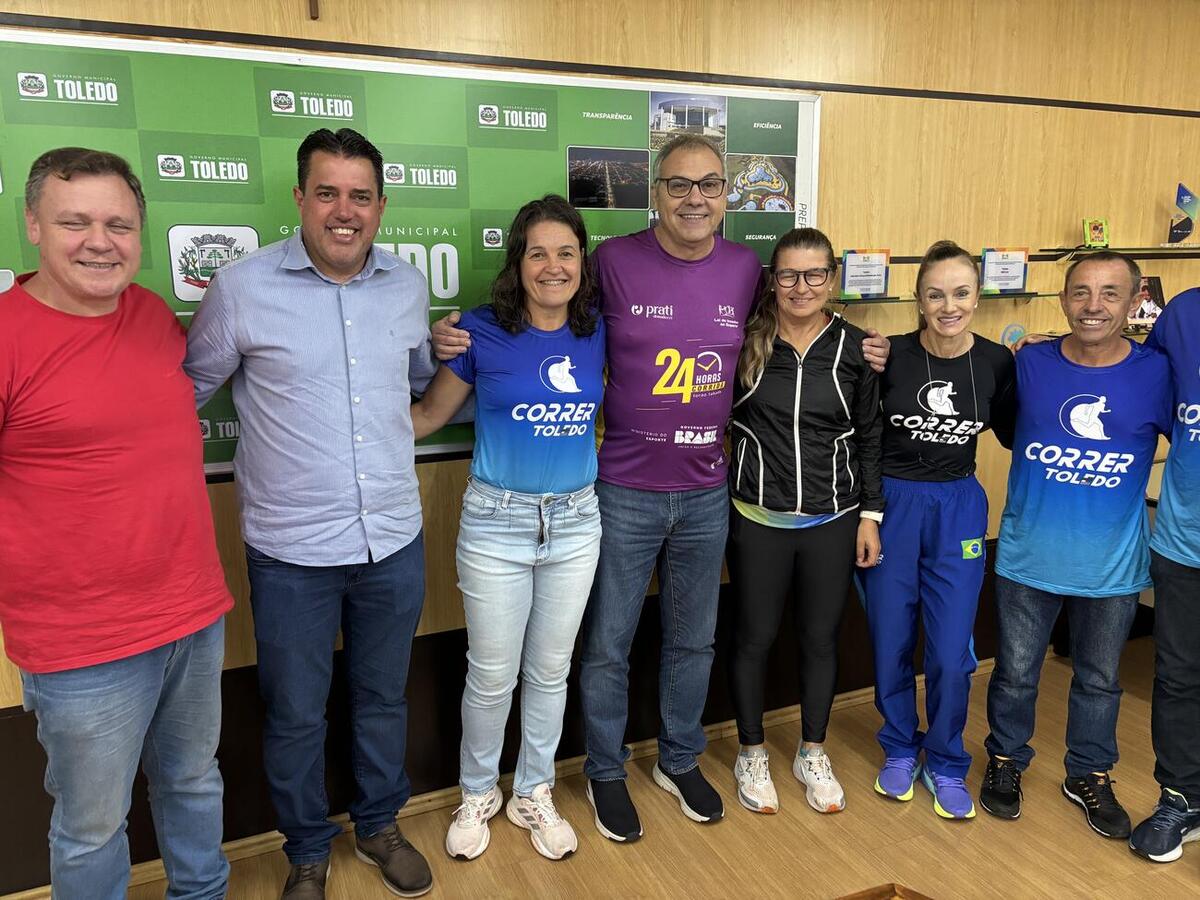 Associação Correr Toledo formaliza convite ao prefeito e alinham detalhes para viabilizar a realização da 12ª edição da competição