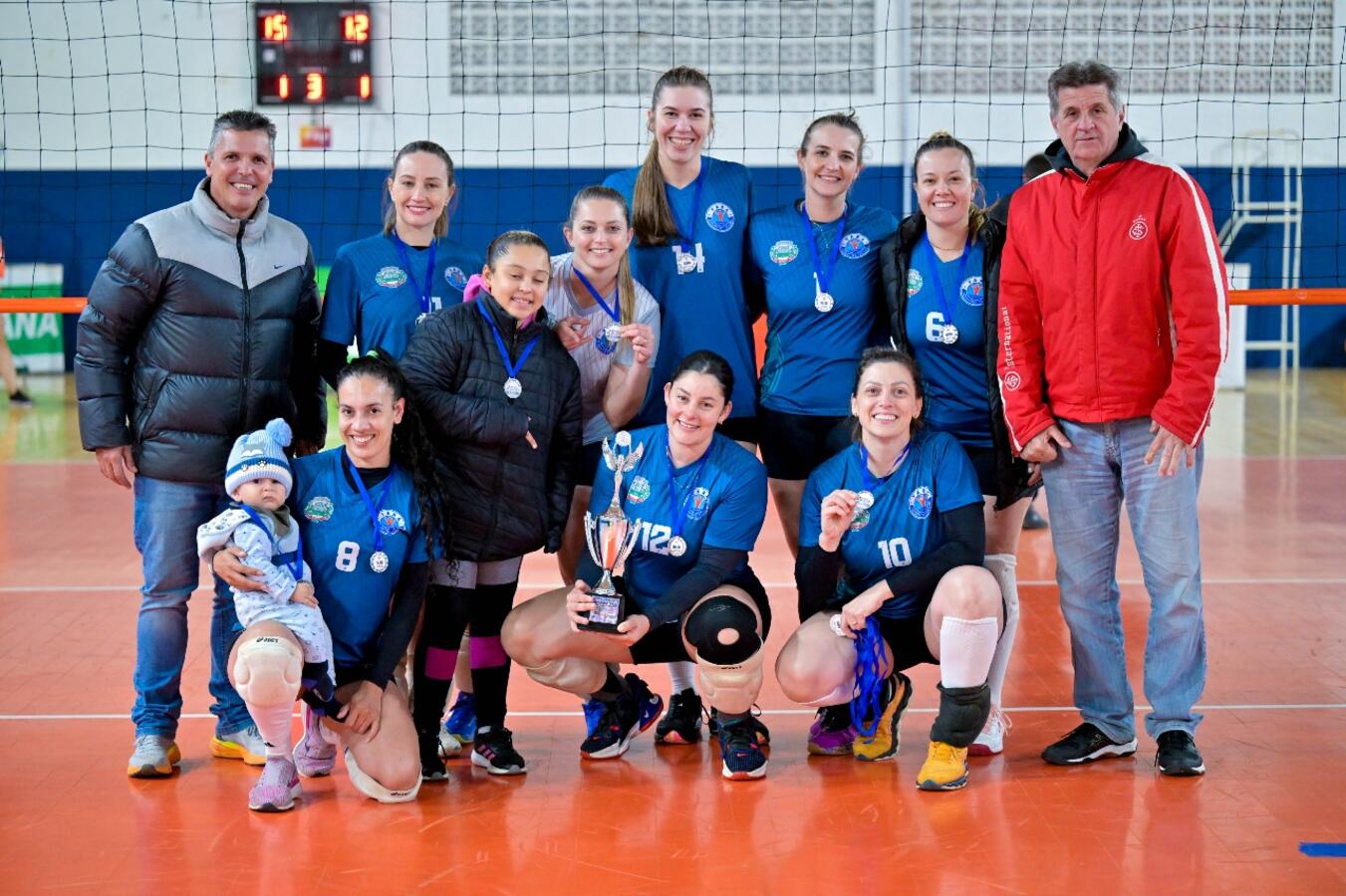 Nesta quarta e quinta-feira (28 e 29), a Secretaria de Esportes e Lazer organizou as finais do Campeonato Municipal de Vôlei - Créditos: Mauro Bianchi