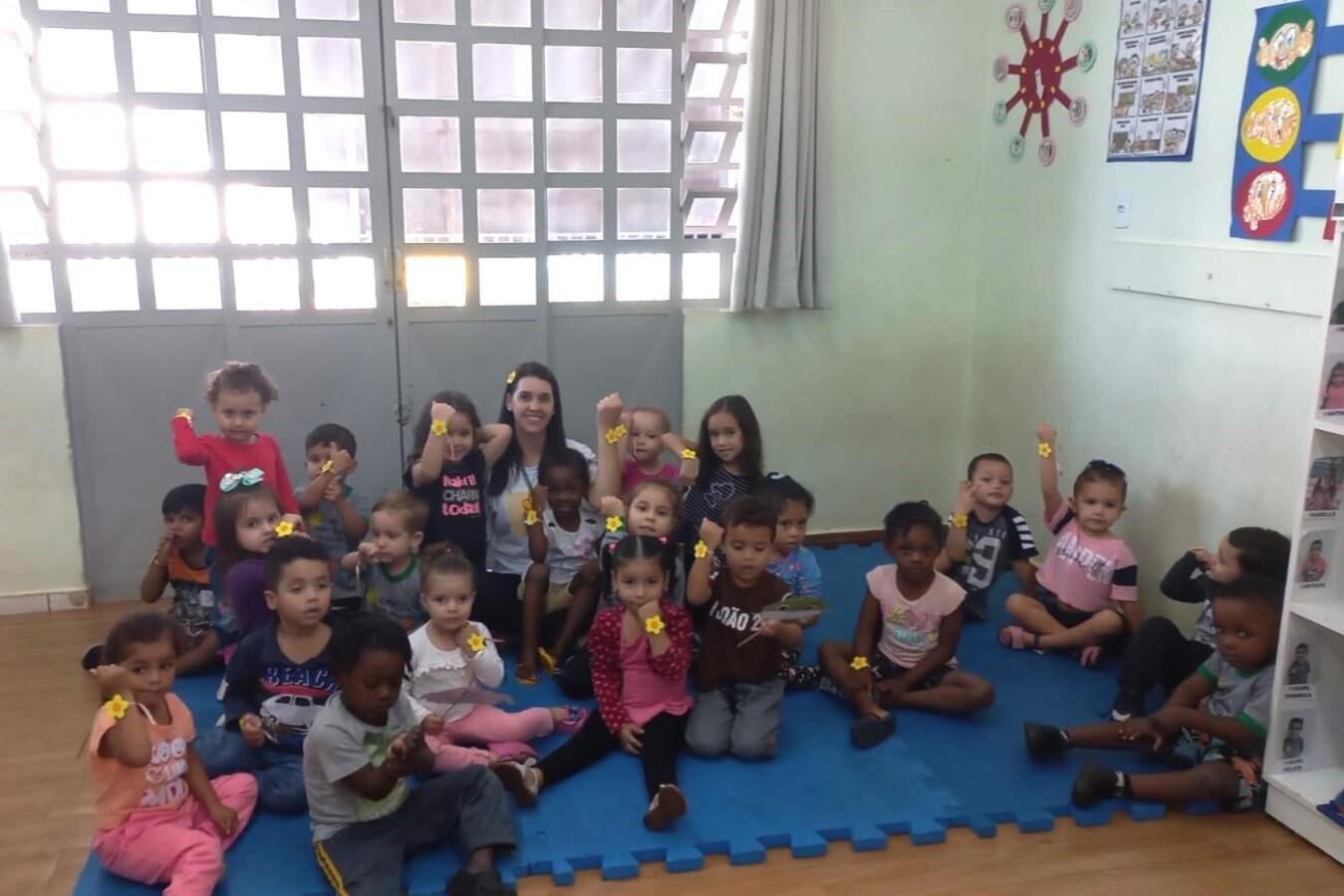 Instituição recebeu capacitações às crianças e aos profissionais sobre prevenção e sinais de alertas quanto à violência infantil