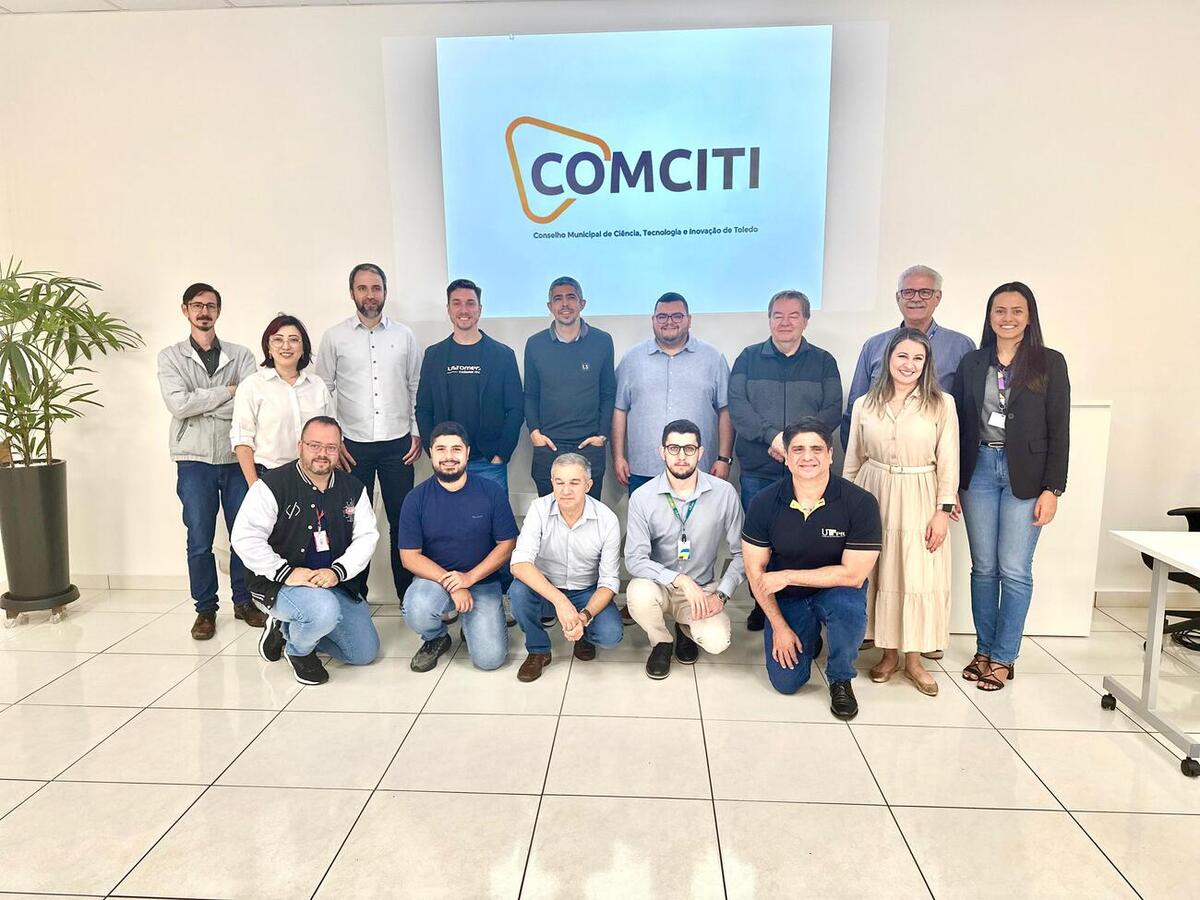 Eleição foi realizada em reunião extraordinária no Sebrae/Toledo e contou com representantes de 10 das 11 instituições que compõem o Comciti
