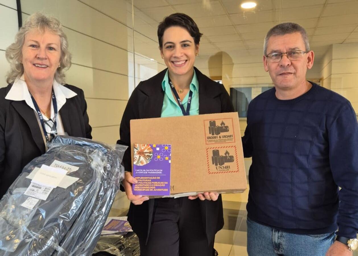 Equipamentos foram recebidos em evento da Secretaria do Desenvolvimento Social e Família em Curitiba