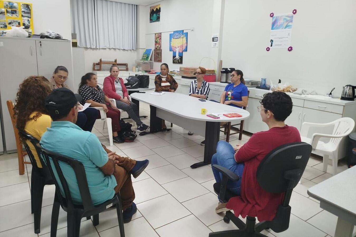 Rodas de conversa com pacientes e familiares têm sido realizadas durante este mês nos serviços sob gerência do Departamento de Saúde Mental da SMS