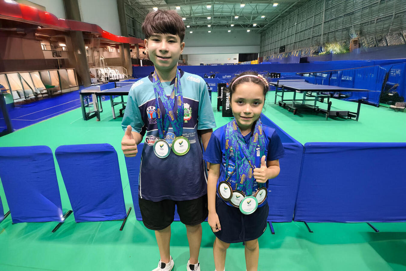 Ao lado de João Hamamoto, de Maringá, Gustavo Avelar conquistou a categoria sub-13 da competição, da qual Melissa Jeronimo voltou com 4 medalhas na mala