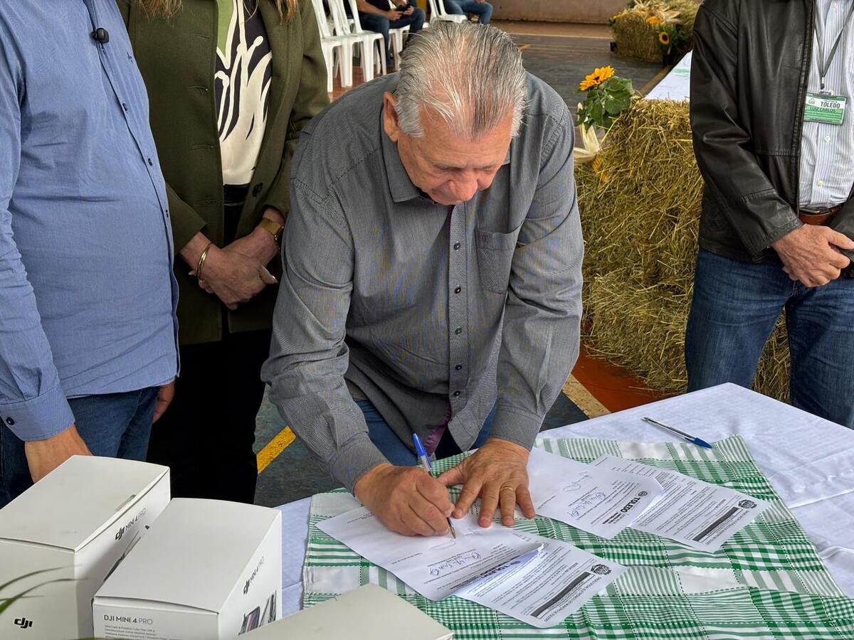 Colégio Agrícola de Toledo recebeu equipamentos novos viabilizados por emenda parlamentar do deputado federal Dilceu Sperafico