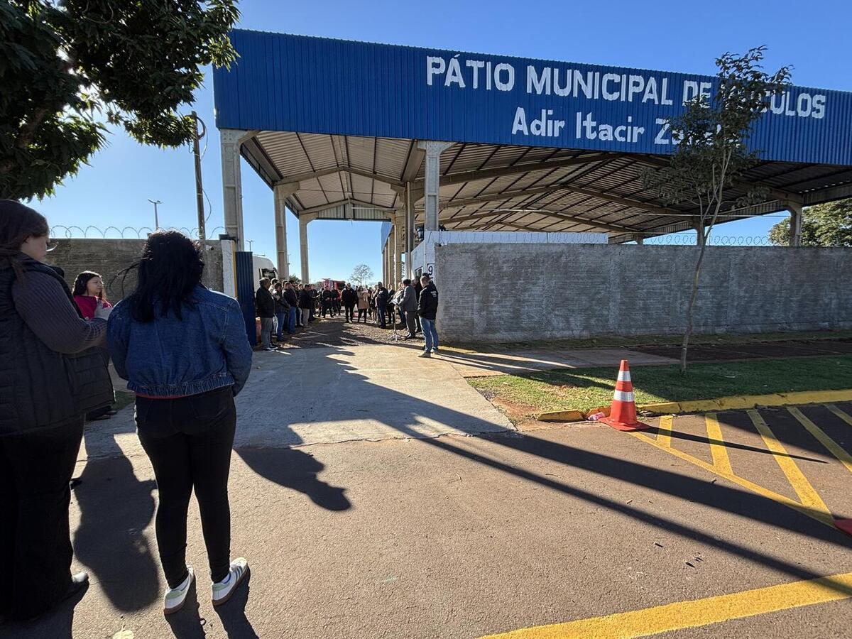 Com a presença de familiares do homenageado, estrutura, anexa à Secretaria de Segurança e Trânsito, foi oficialmente entregue em ato realizado nesta quinta (31)
