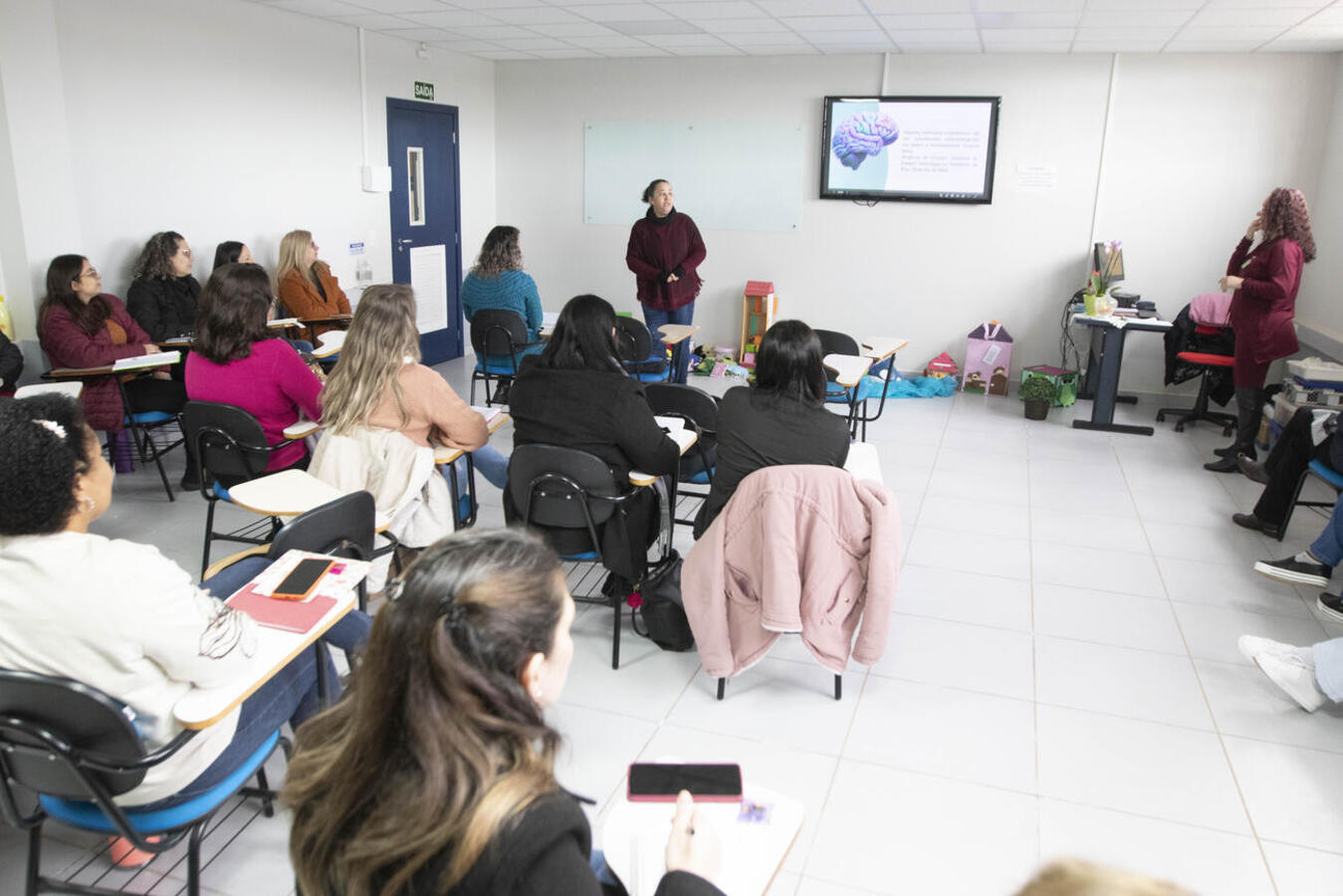 Cerca de 450 profissionais de centros municipais de educação infantil participam de formação que está sendo ministrada na Unopar/Toledo entre terça e quinta (1ª a 3)