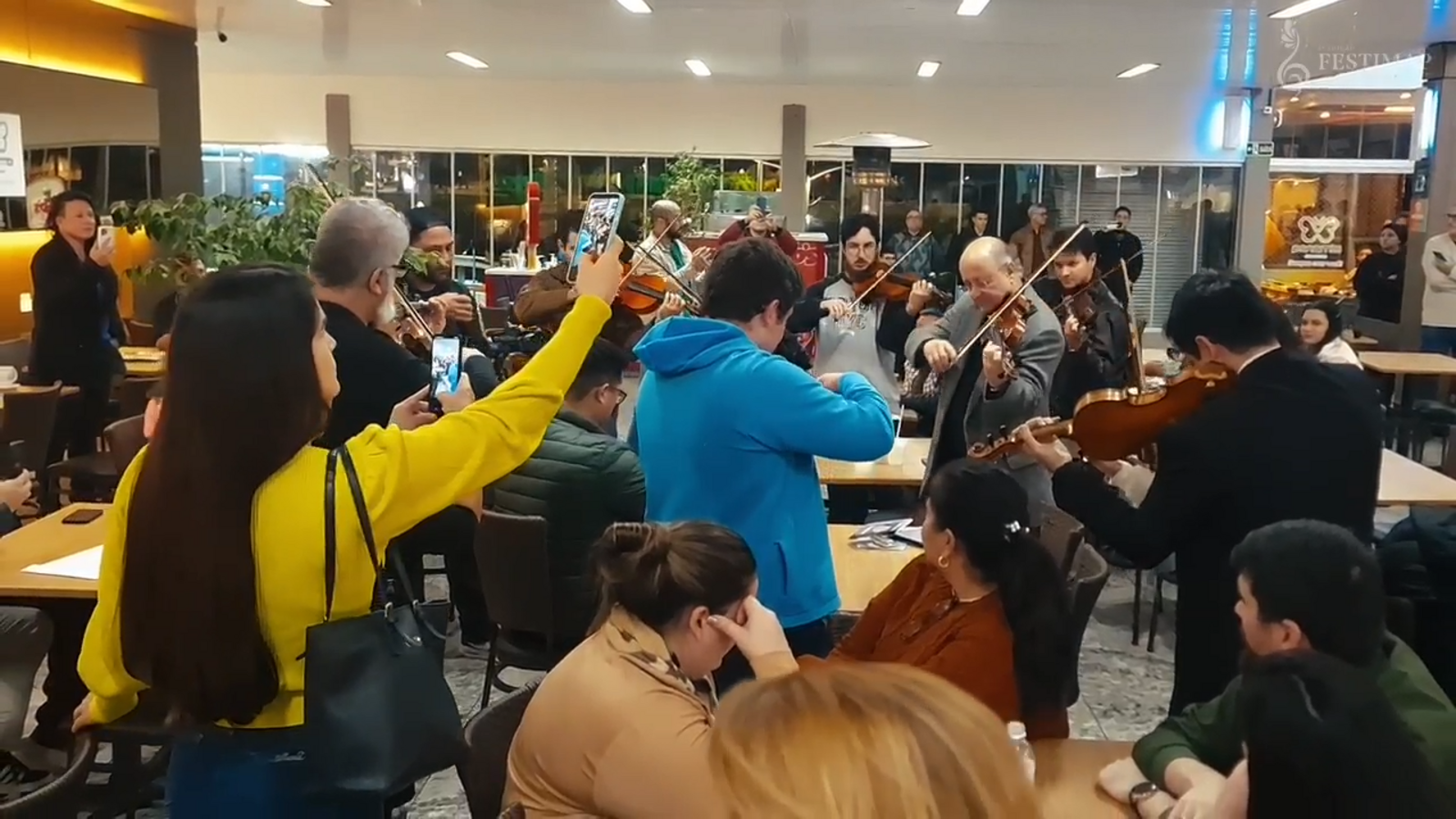 Evento divulgou o 2º Festival Internacional de Música Araucárias do Paraná, que ocorre de 13 a 19 deste mês no Teatro Municipal