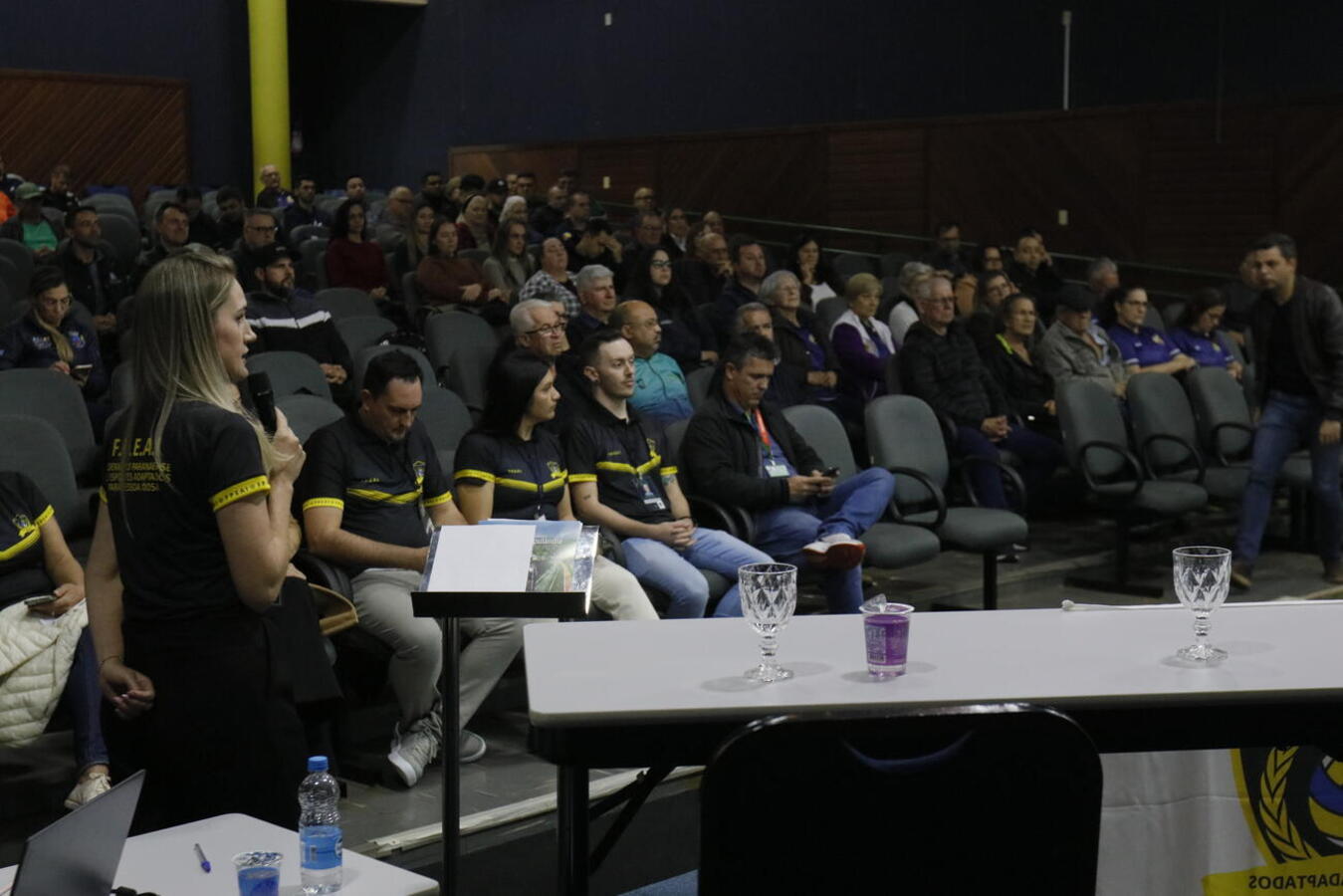 Evento realizado na tarde desta quinta (17), no Centro de Eventos Ismael Sperafico, marca o início de uma nova fase em políticas públicas desportivas inclusivas no PR 