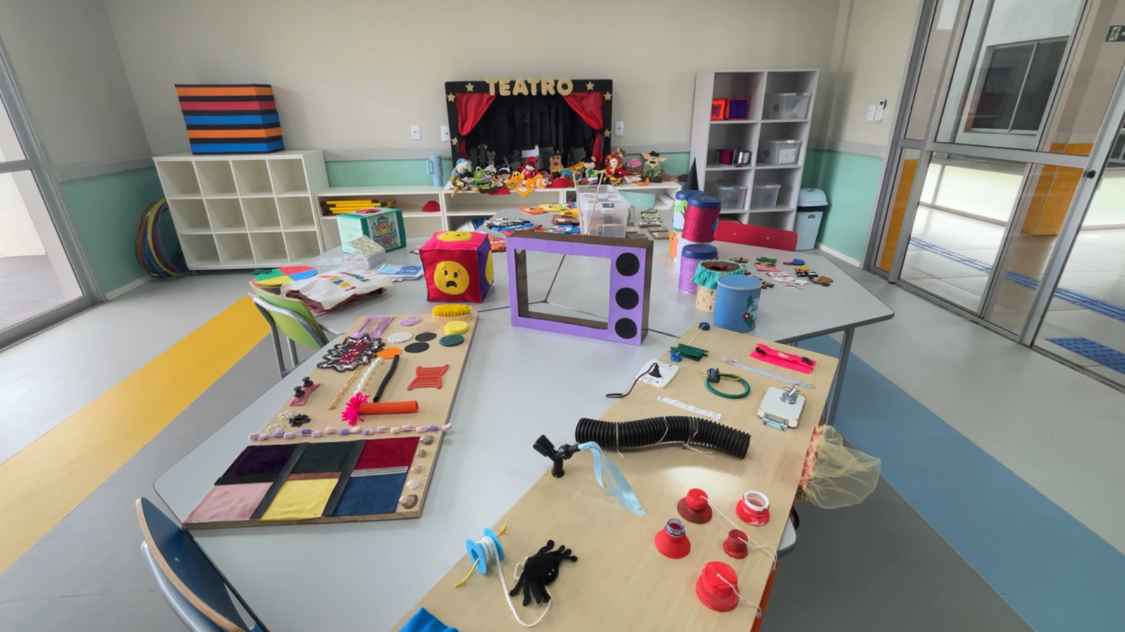 O Centro Municipal de Educação Infantil Professora Jane Elizete Alves Wilchen está pronto para receber as crianças no dia 26 de agosto