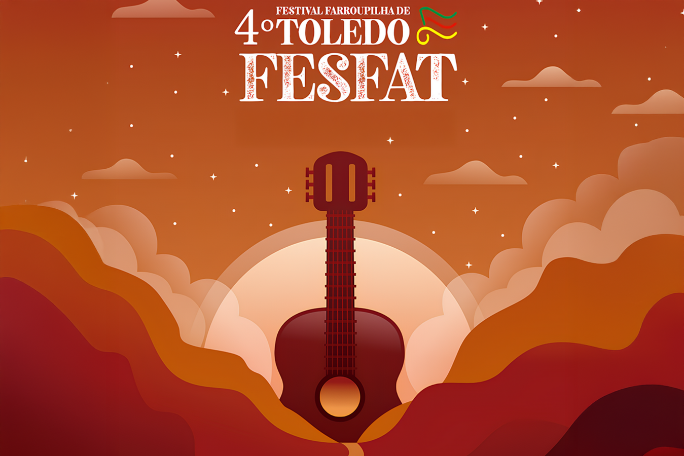 Festival Farroupilha de Toledo será realizado de 17 a 19 de setembro no Centro de Eventos Ismael Sperafico; artistas tradicionalistas de todo o estado podem participar 