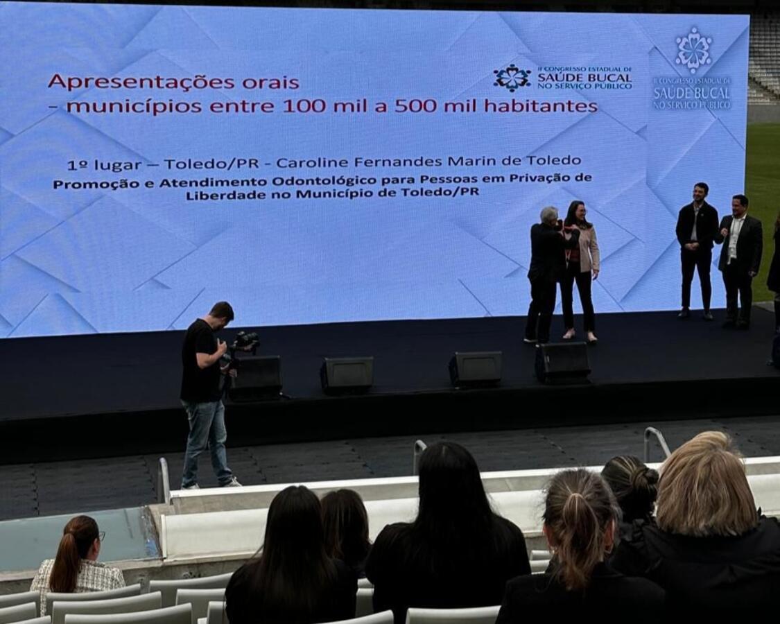 Município recebeu 1º lugar e menção honrosa em Curitiba