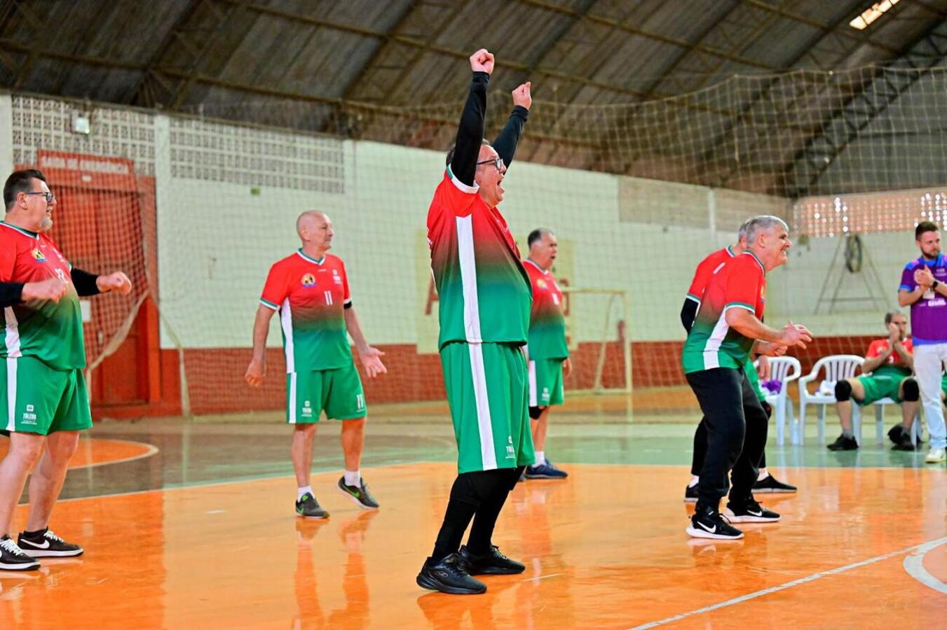 Competição realizada na semana passada, na AER Sadia, teve mais de 500 participantes, que disputaram 10 modalidades representando 12 municípios