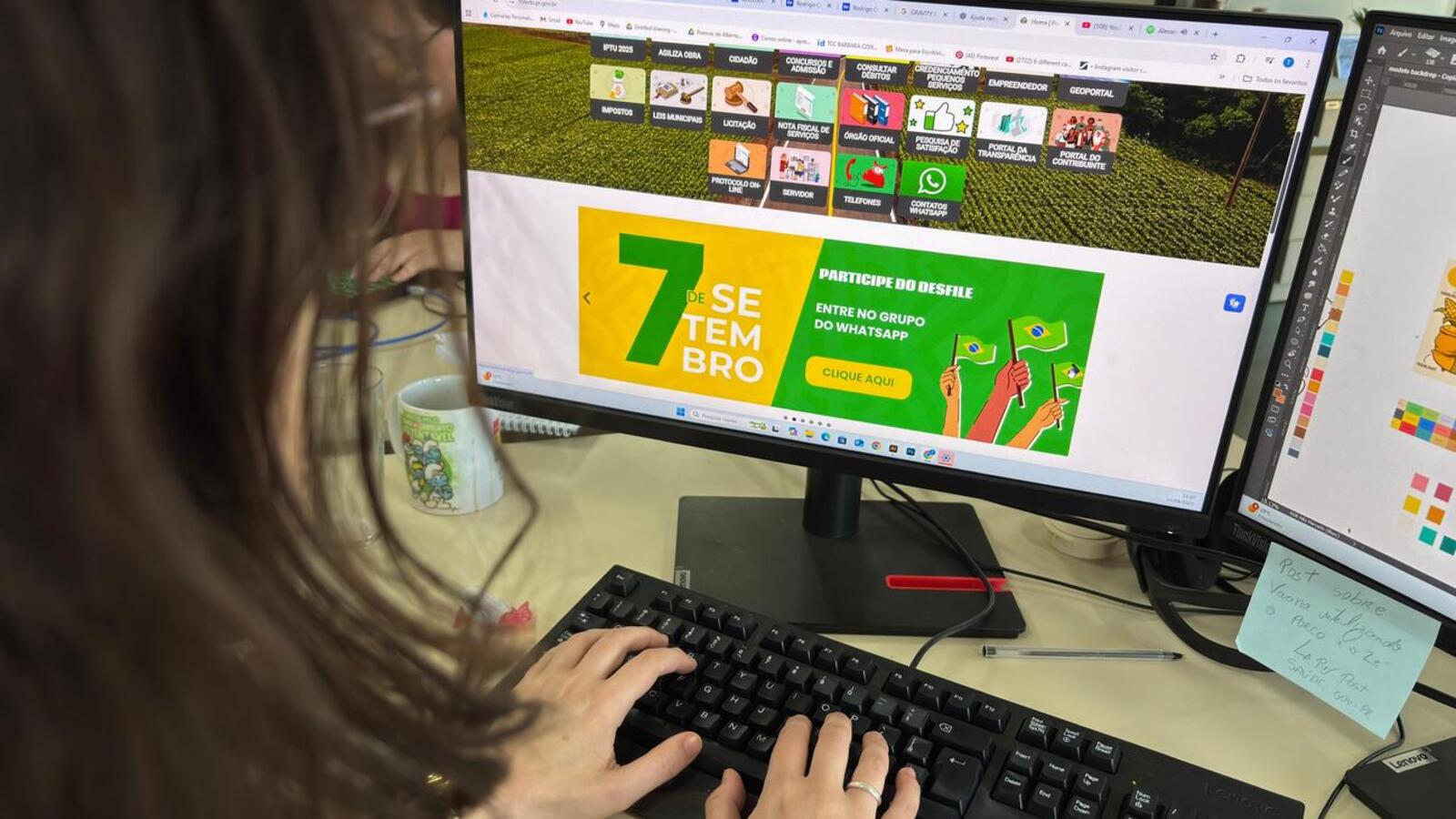 As inscrições podem ser feitas através do site da prefeitura ou na Secretaria da Educação