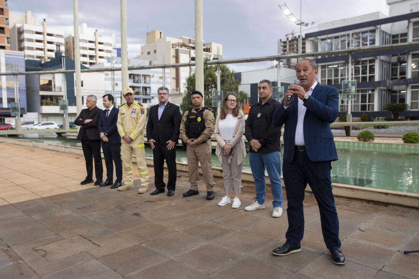 Execução do hino nacional, hasteamento de bandeiras e apresentação marcaram, na manhã de hoje (1º), o começo da programação alusiva à Independência do Brasil