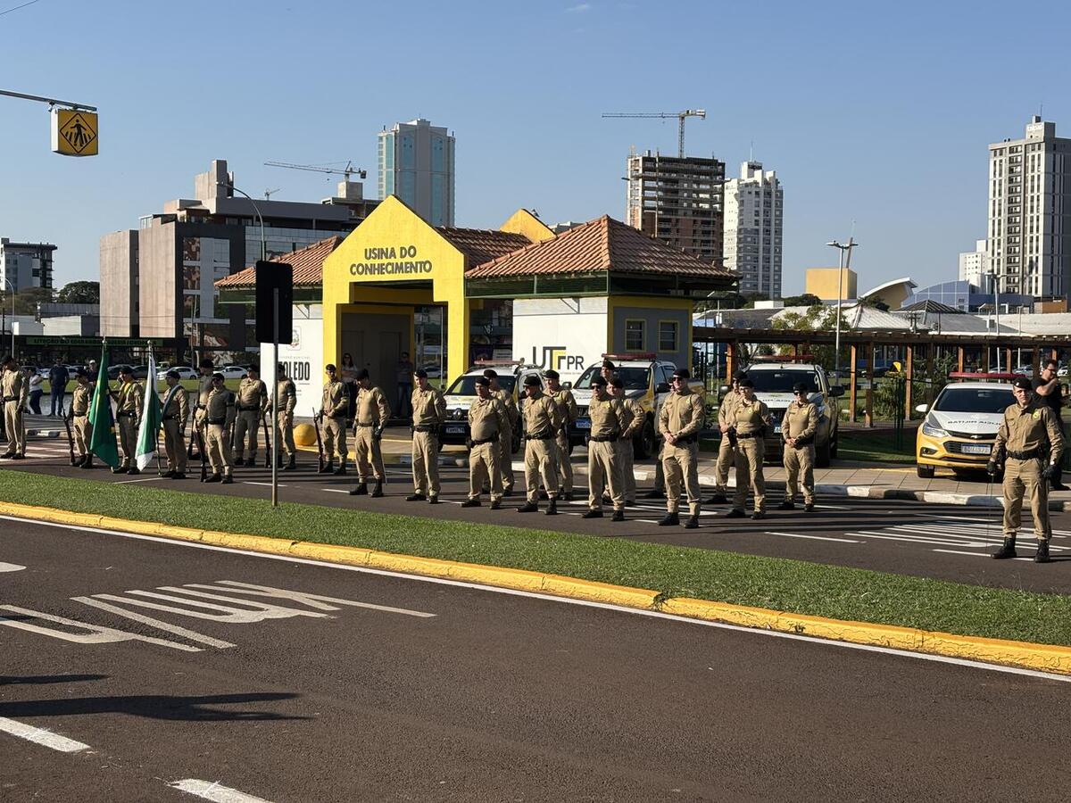 Evento, na tarde da última sexta-feira (29/8), contou com desfile da tropa e entrega de medalhas no Parque Ecológico Diva Paim Barth