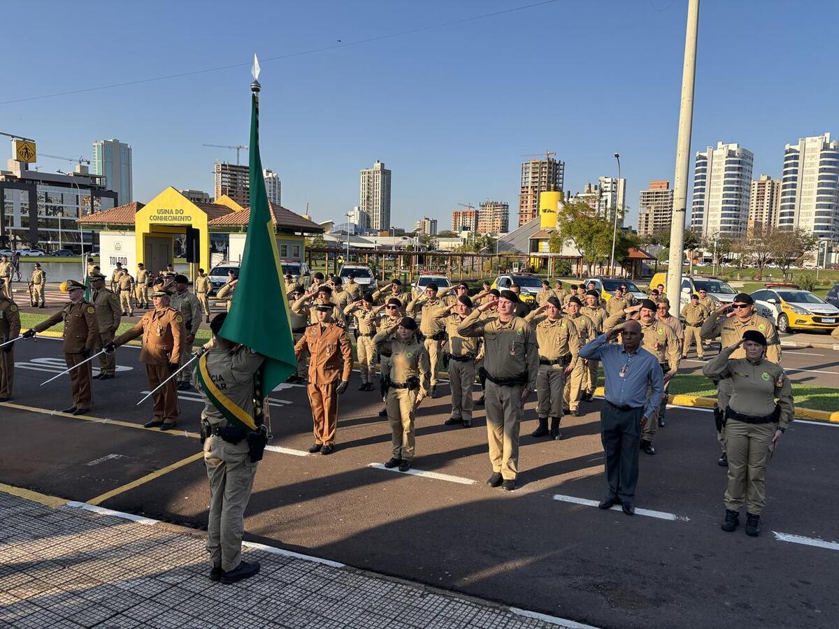 Evento, na tarde da última sexta-feira (29/8), contou com desfile da tropa e entrega de medalhas no Parque Ecológico Diva Paim Barth