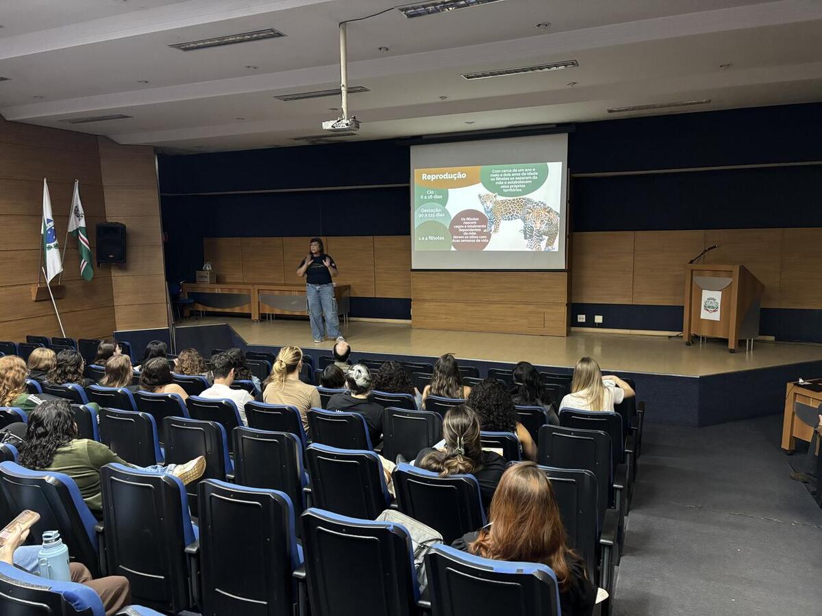 Capacitação teve como objetivo preparar profissionais e interessados para lidar com ocorrências envolvendo felinos silvestres