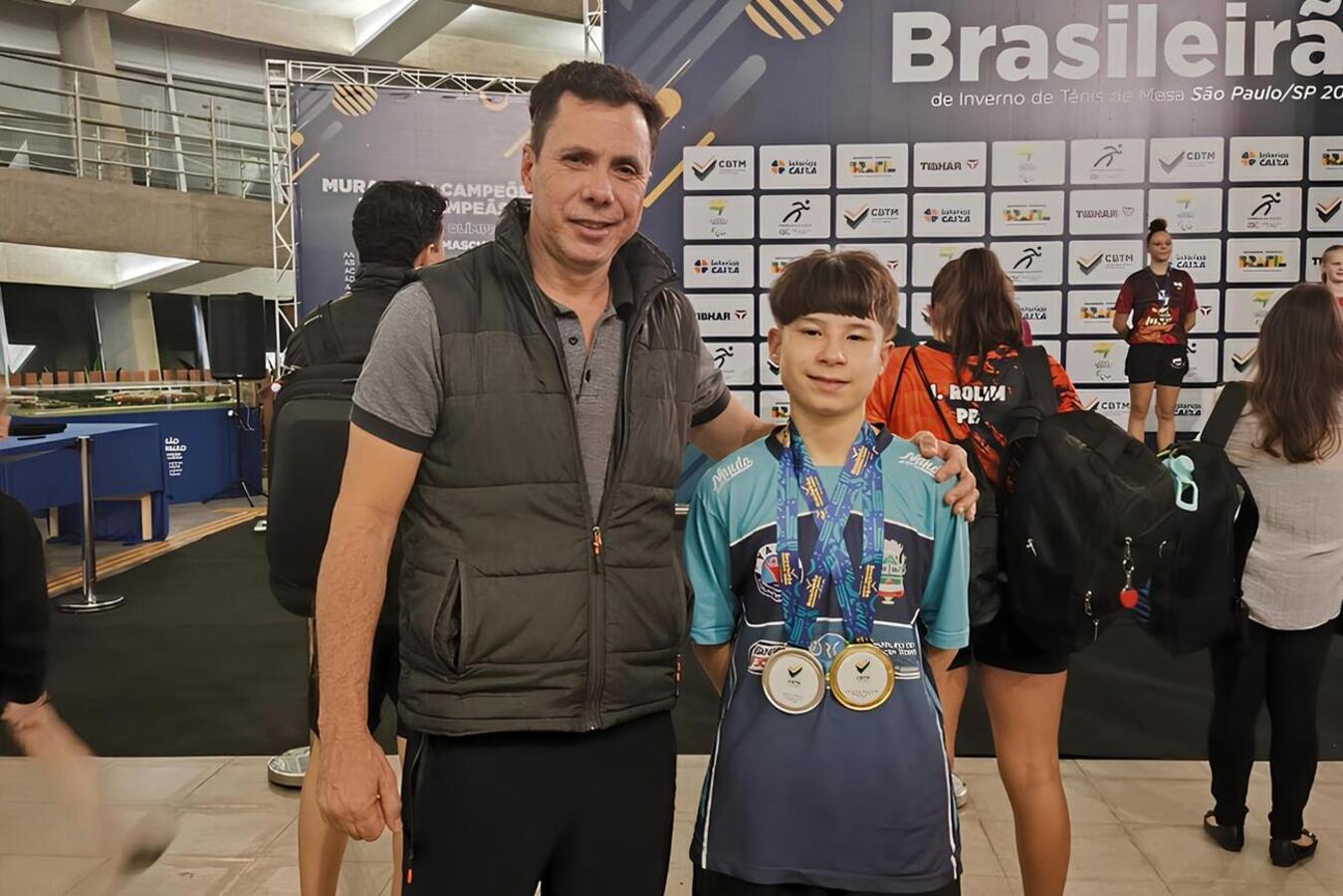 Gustavo Avelar faz parte da seleção brasileira sub-13 que disputa, na Guatemala, entre os dias 3 e 10/9, competição que reúne melhores mesatenistas do continente