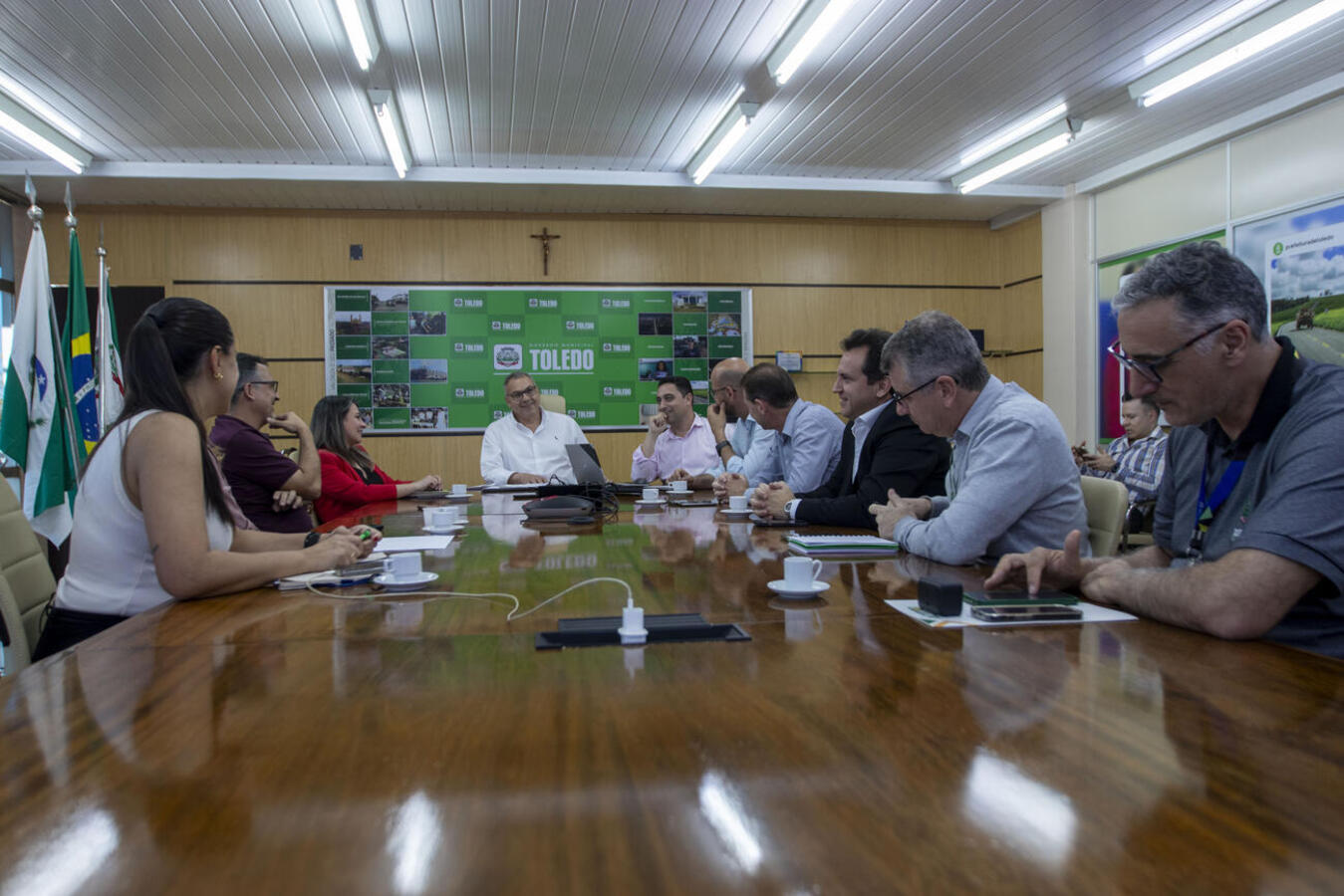 Encontro no Gabinete do Prefeito reuniu representantes dos parceiros envolvidos na implantação da proposta