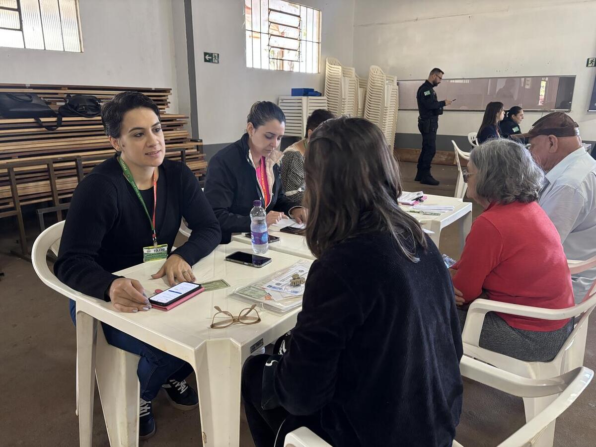 Na manhã desta quinta-feira (30) o distrito de Ouro Preto recebeu a ação comunitária “Cras VI em Ação”