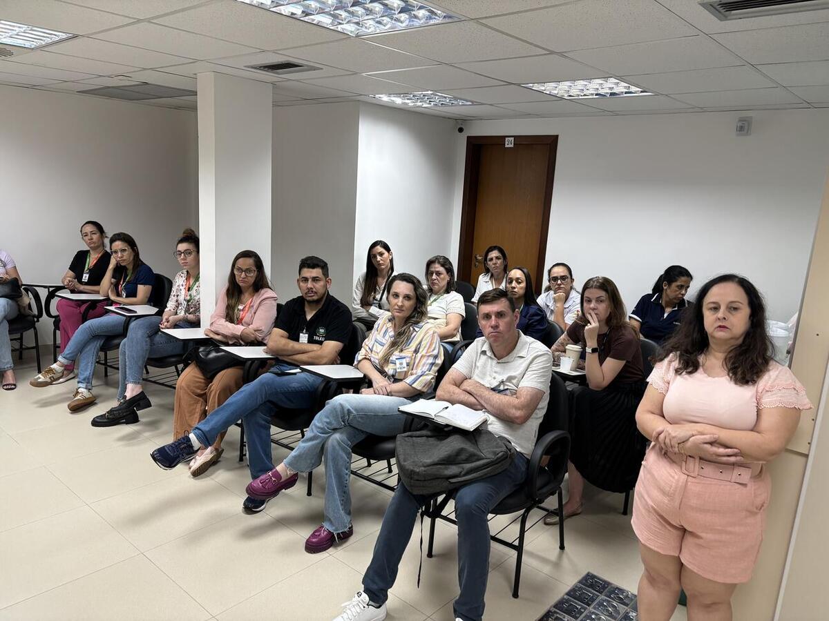 Realizada nesta sexta (17), capacitação foi conduzida pelo Núcleo de Apoio Especializado à Criança e ao Adolescente (NAE), da Comarca de Toledo