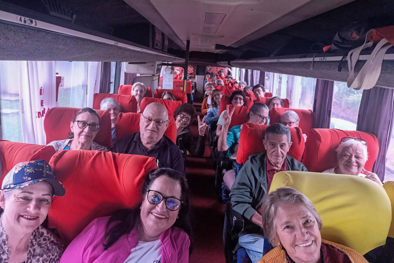 Cerca de 120 idosos participaram nesta semana de atividade em propriedade rural de Concórdia do Oeste; roteiro integra o Território Turístico Riquezas do Oeste