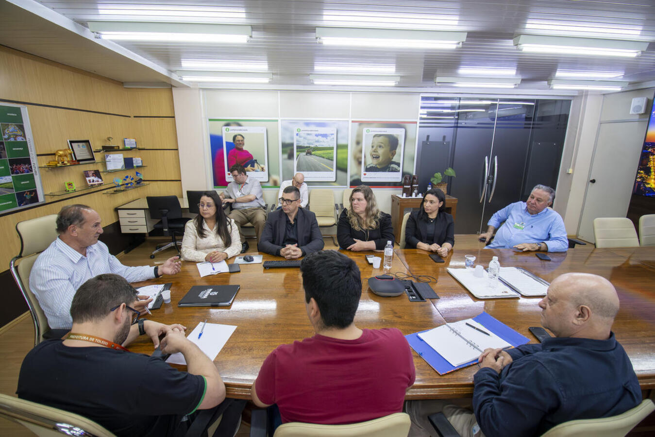 Sindicato dos Servidores Públicos Municipais de Toledo apresentou, na manhã desta quinta (13), pautas em encontro na Sala de Reuniões do Gabinete do Prefeito