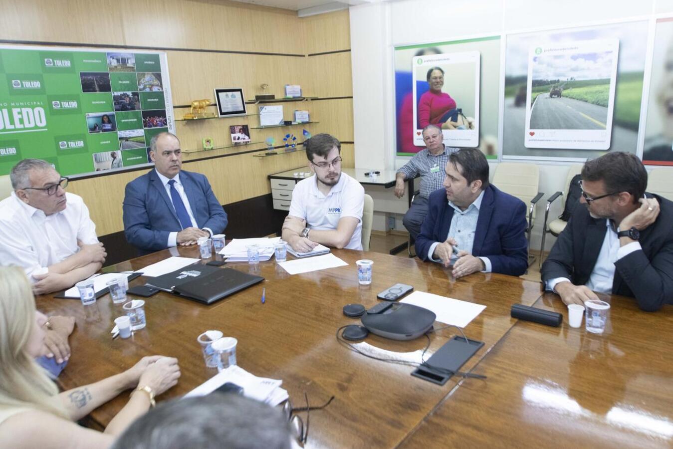 Reunião técnica na Prefeitura de Toledo serviu para se debater a atual situação da unidade e o que é possível fazer daqui por diante