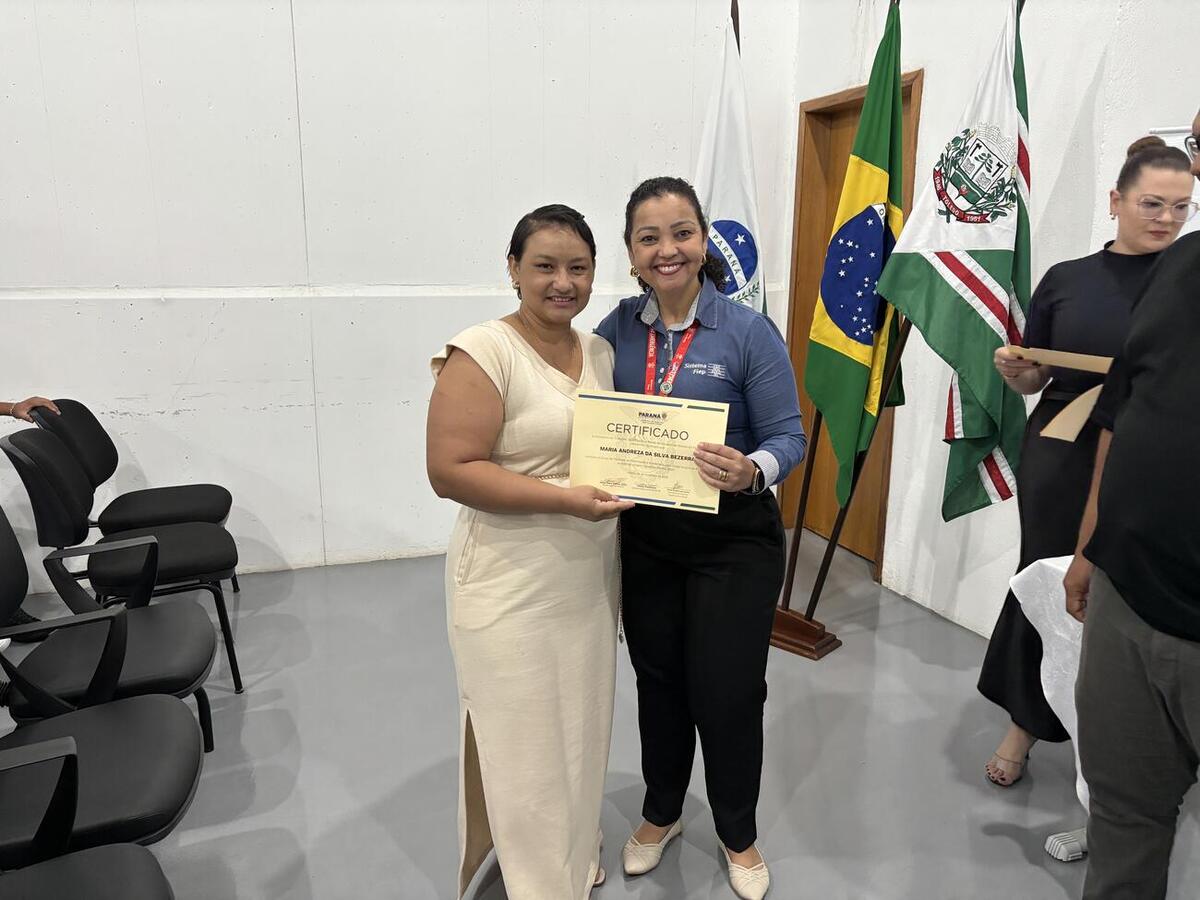 Entrega de certificados marca encerramento da capacitação ofertada em parceria entre Prefeitura, Governo do Estado e Senai
