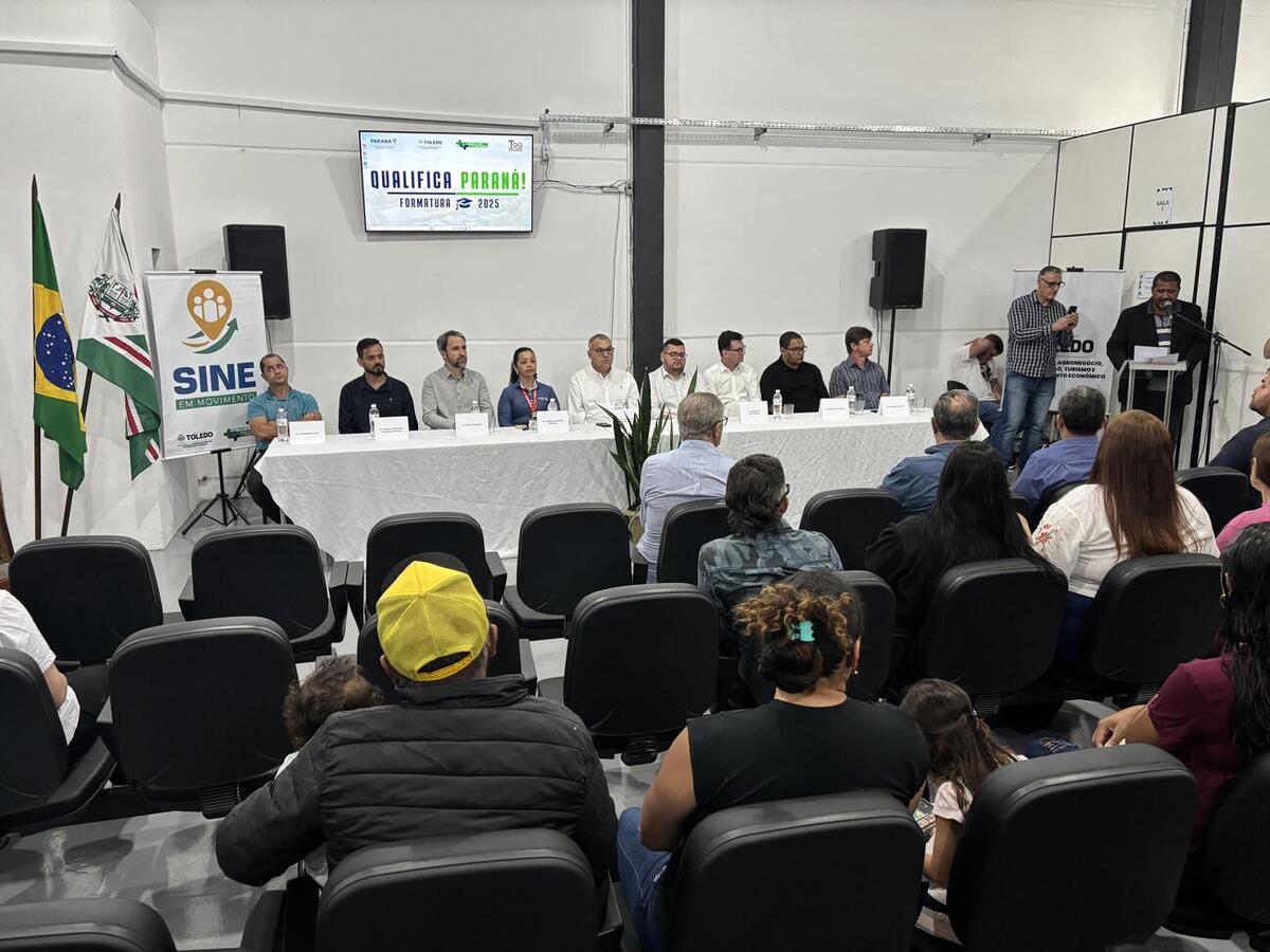 Entrega de certificados marca encerramento da capacitação ofertada em parceria entre Prefeitura, Governo do Estado e Senai