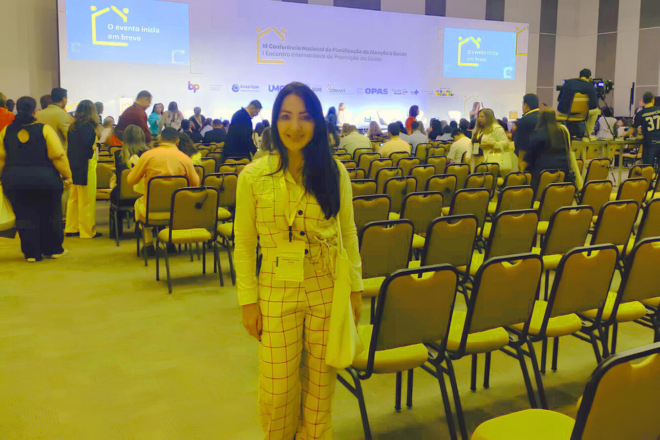 A gerente da unidade, Janaina Ultado Dutra, representou Toledo na 3ª Conferência Nacional de Planificação da Atenção à Saúde realizada no início desta semana