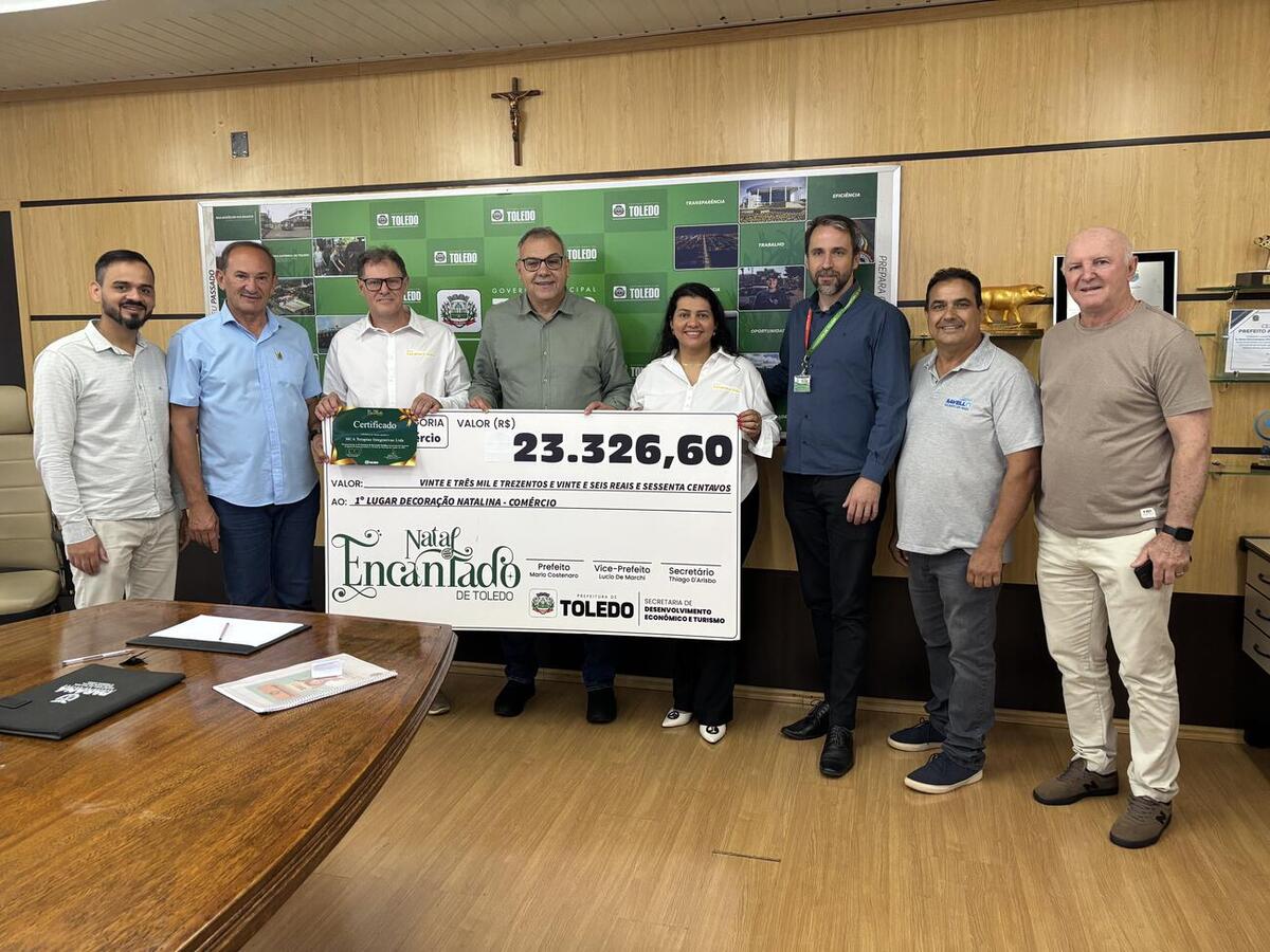 Durante as comemorações do aniversário do município, celebrado neste domingo (14), Deseco anunciou os vencedores do IV Concurso de Decoração Natalina