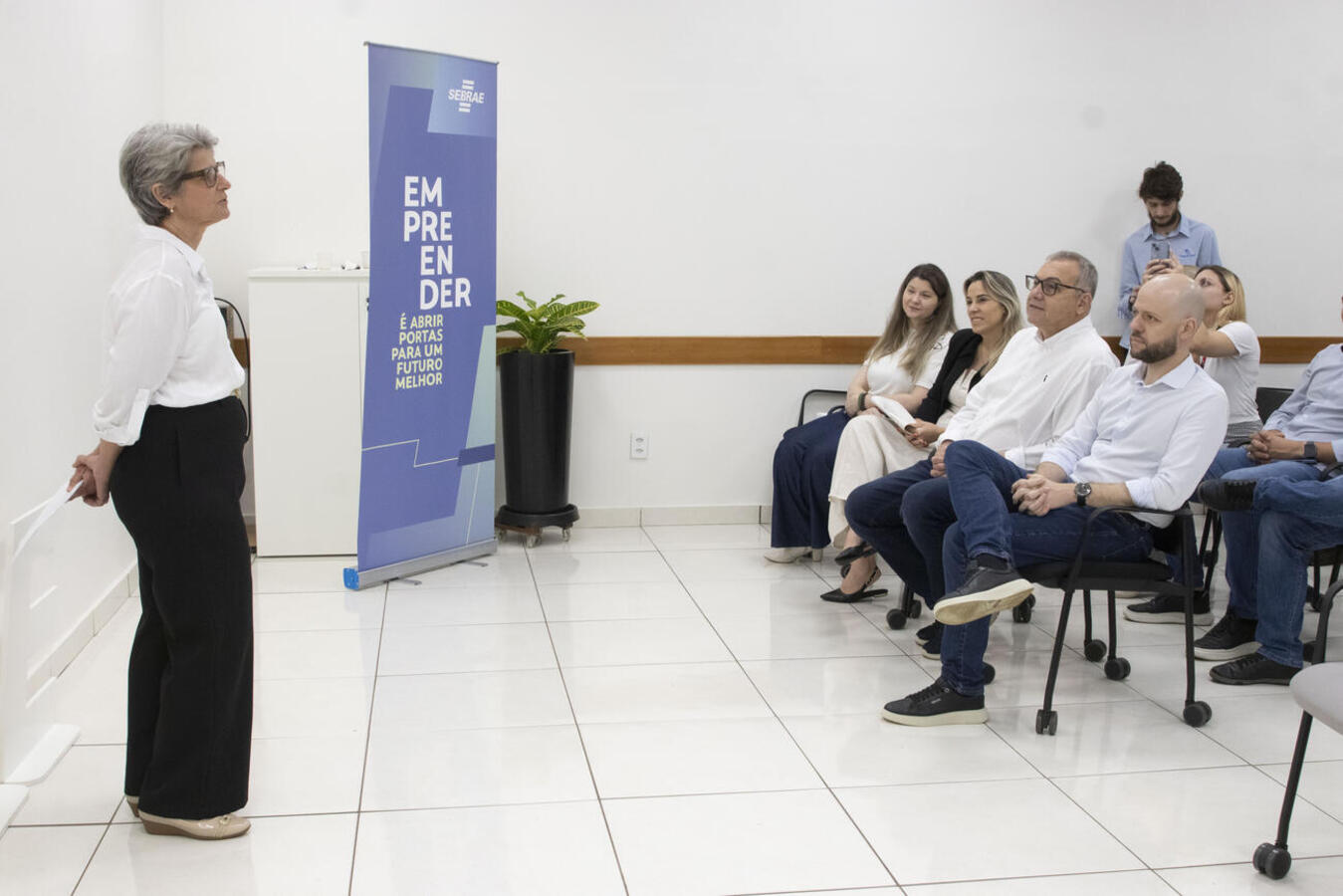Evento contou com a presença de autoridades e imprensa a fim de celebrar a conquista das empreendedoras