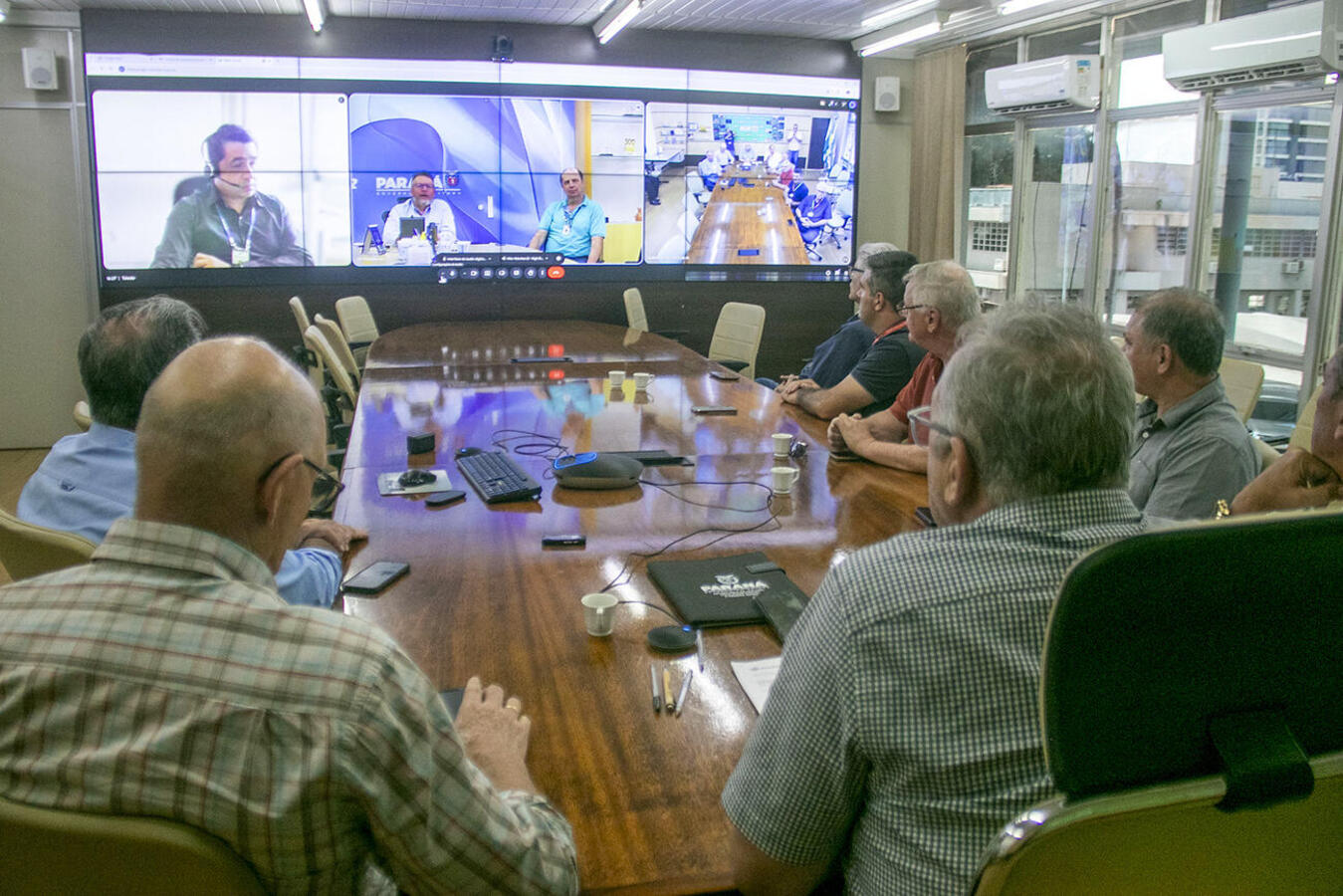 Diretor-presidente da companhia confirmou obras em ofício e também em videoconferência realizada nesta quarta (7) na Sala de Reuniões do Gabinete do Prefeito