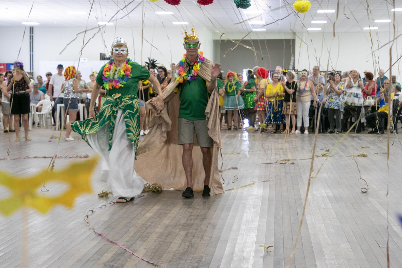 Evento promovido pela Secretaria de Esportes e Lazer também elegeu a Rainha e o Rei Momo do Carnaval