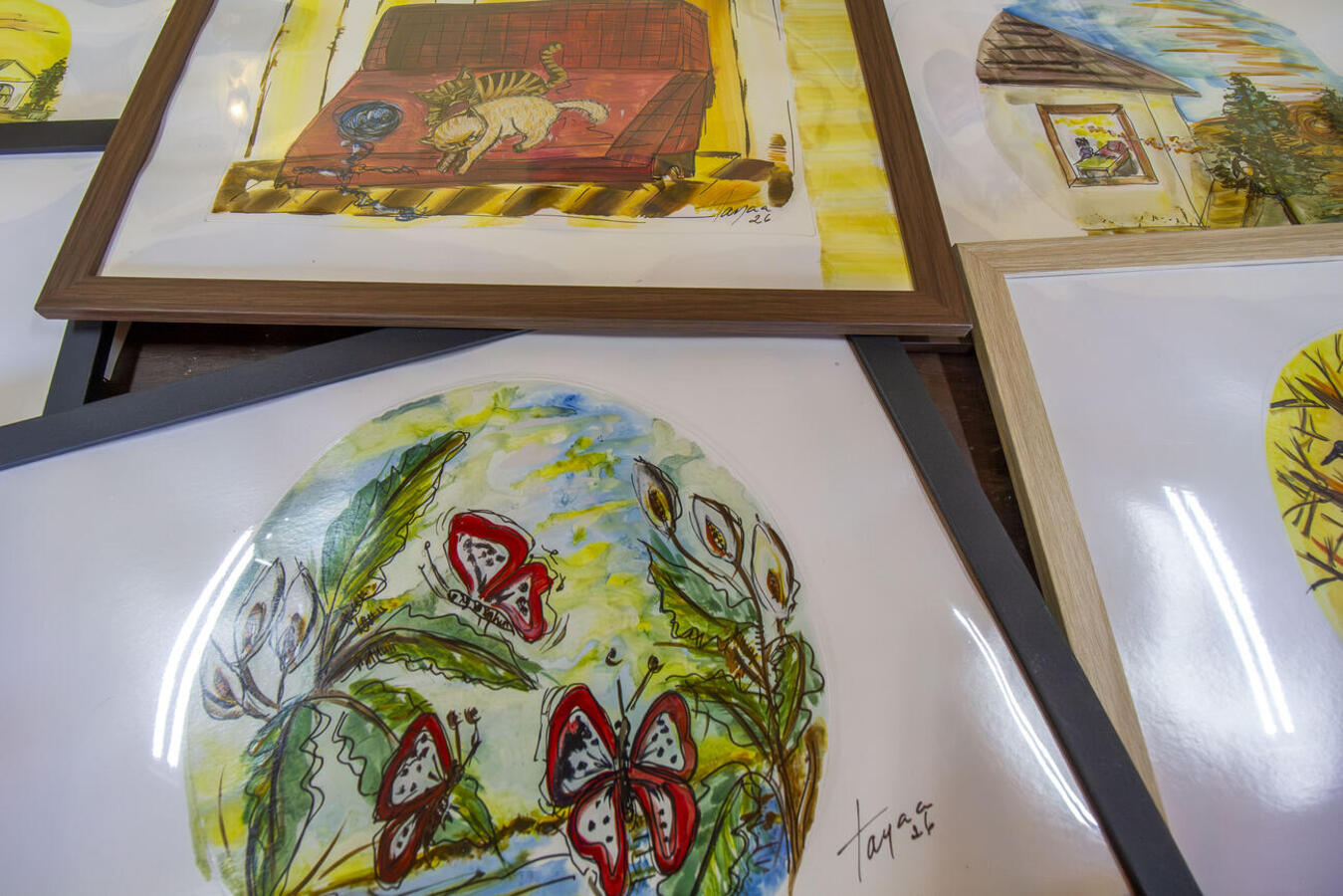 A Biblioteca Pública Municipal estará expondo obras da artista Edy Braun em parceria com Elciane de Lima Paulino durante os dias 6 a 27 de fevereiro