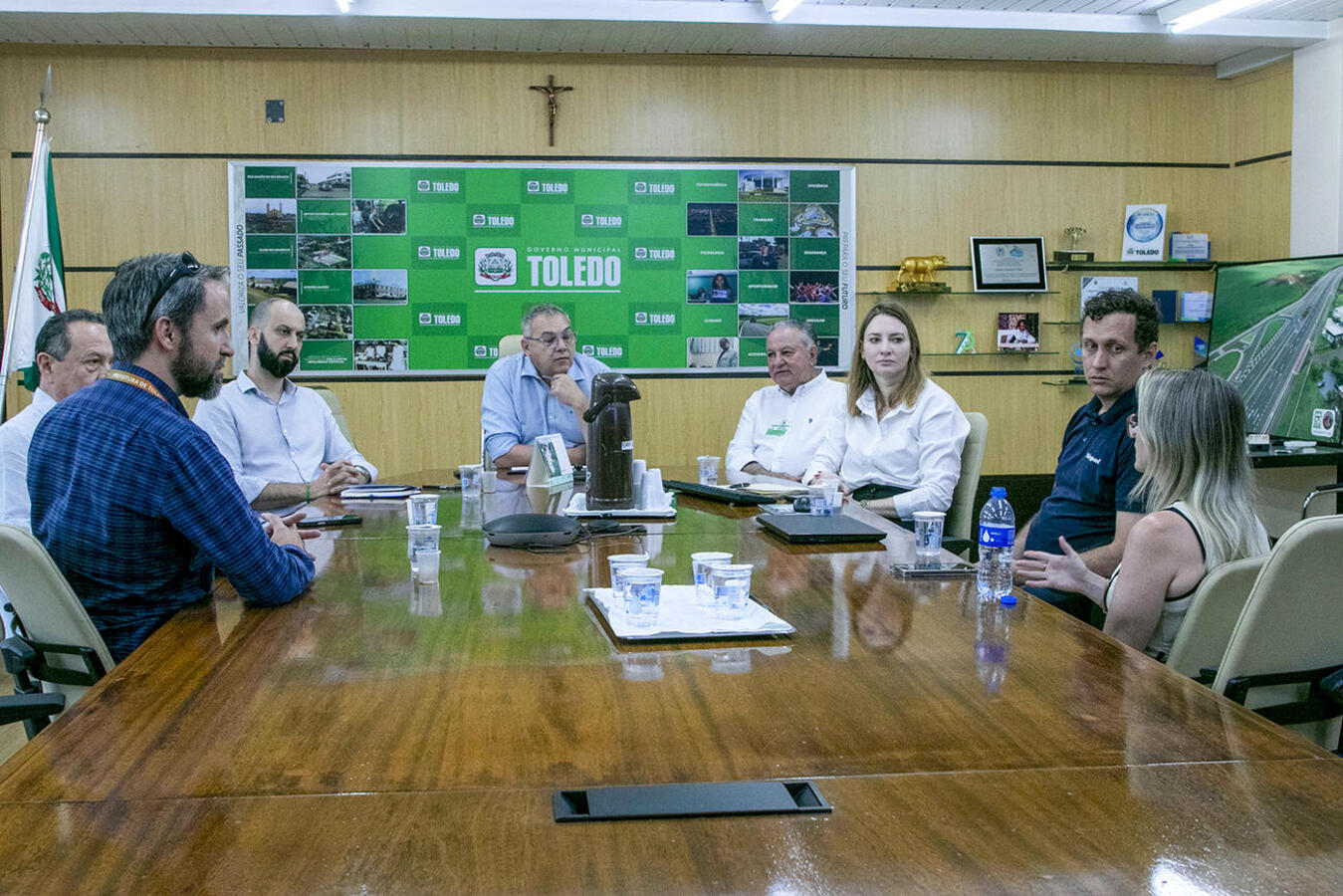 CEO da Palsgaard Brasil, Miguel Hidalgo falou, nesta quinta-feira (5), sobre projetos da empresa de origem dinamarquesa e conheceu mais sobre o município