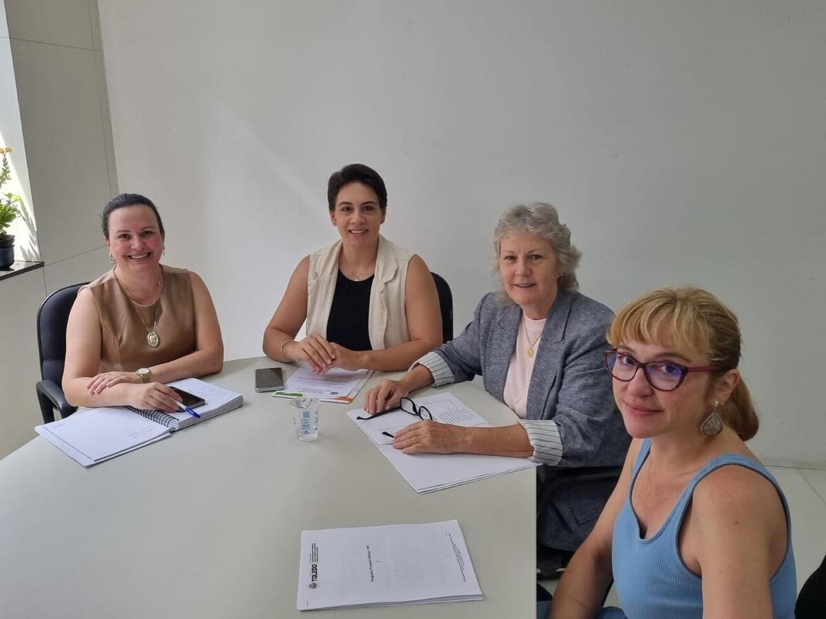 Secretárias municipais participaram de reuniões com órgãos do Governo do Estado e retornaram ao município na quarta-feira