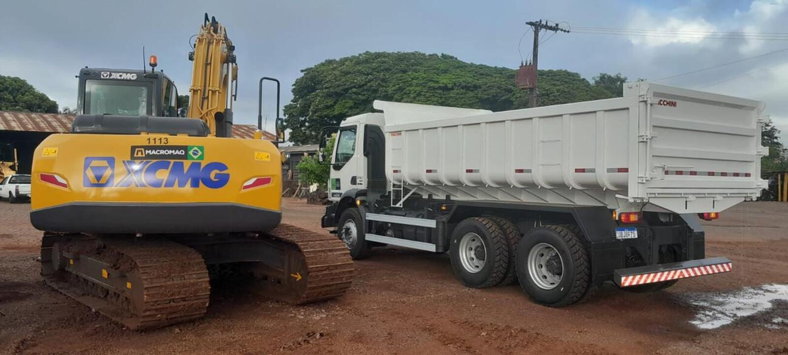 A Secretaria da Infraestrutura Rural e Urbana e de Serviços Públicos recebeu novos equipamentos graças ao Termo de Convênio firmado com a Secretaria de estado da Agricultura e do Abastecimento