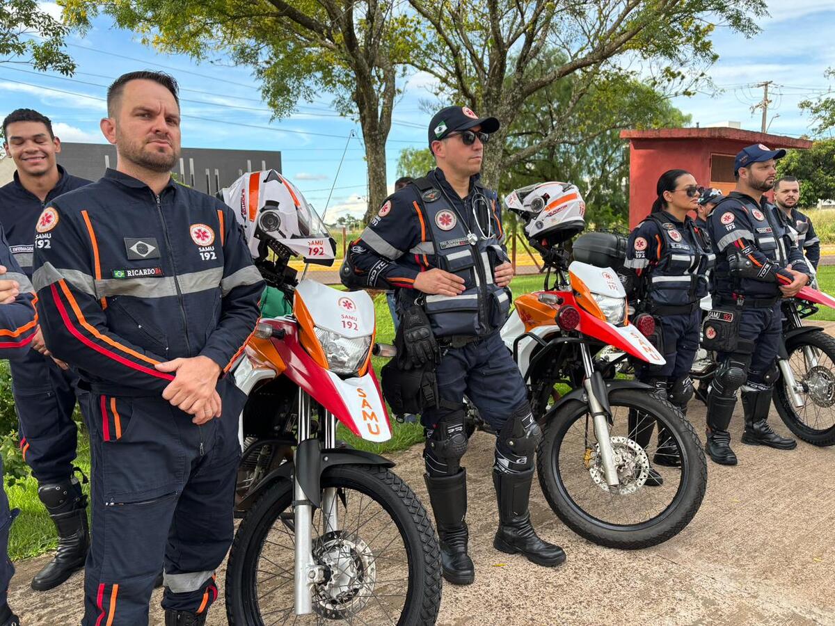 Entrega aconteceu no final da tarde desta terça-feira, na base do SAMU no Jardim Coopagro