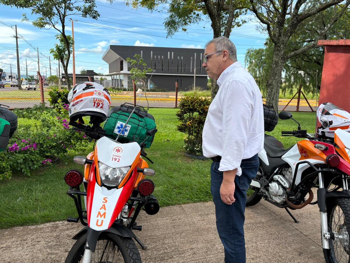 Entrega aconteceu no final da tarde desta terça-feira, na base do SAMU no Jardim Coopagro