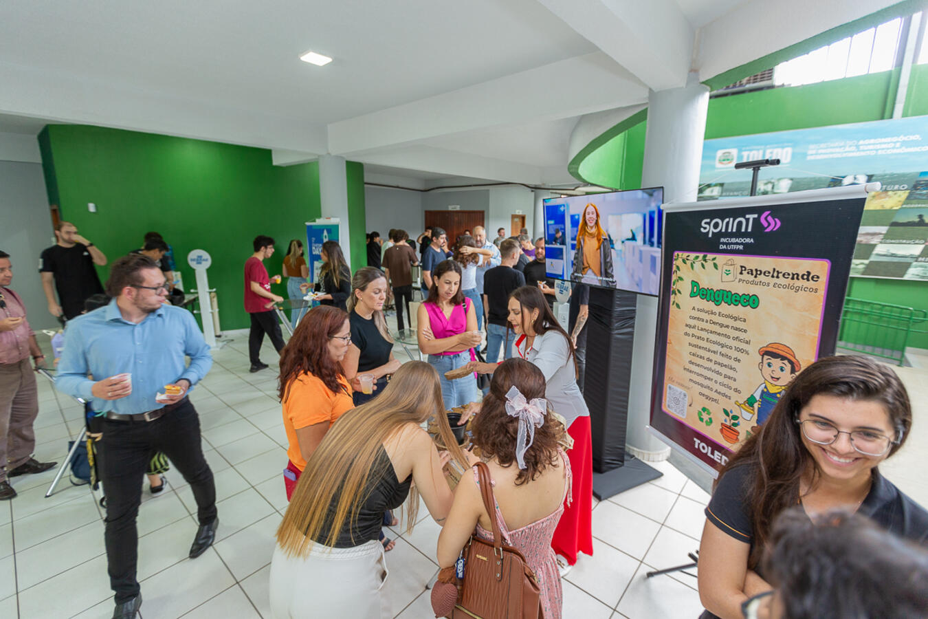 Evento promovido pelo Sebrae, com apoio da Funtec e Iguassu Valley, reuniu empreendedores, startups, investidores, universidades, empresas e lideranças do ecossistema de inovação-foto: Sebrae