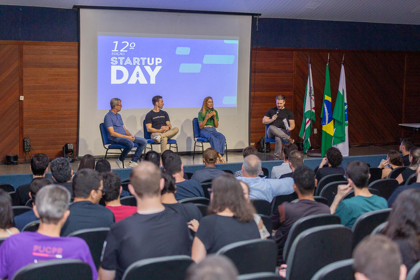 Evento promovido pelo Sebrae, com apoio da Funtec e Iguassu Valley, reuniu empreendedores, startups, investidores, universidades, empresas e lideranças do ecossistema de inovação-foto: Sebrae