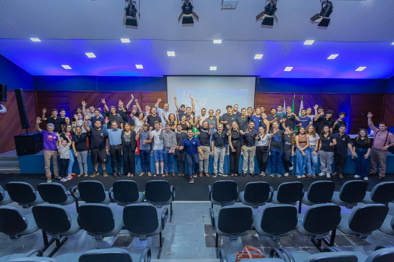 Evento promovido pelo Sebrae, com apoio da Funtec e Iguassu Valley, reuniu empreendedores, startups, investidores, universidades, empresas e lideranças do ecossistema de inovação-foto: Sebrae