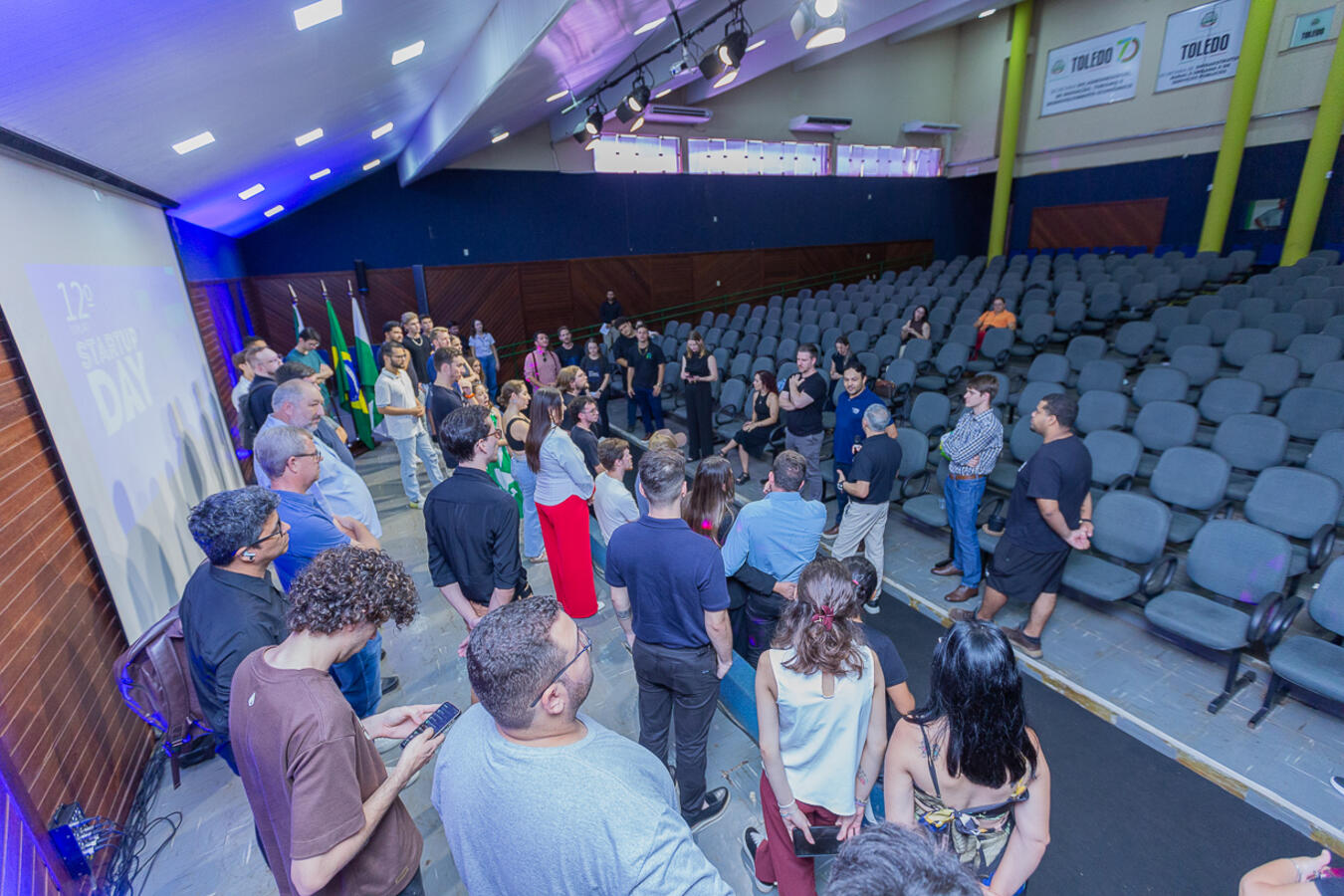 Evento promovido pelo Sebrae, com apoio da Funtec e Iguassu Valley, reuniu empreendedores, startups, investidores, universidades, empresas e lideranças do ecossistema de inovação-foto: Sebrae